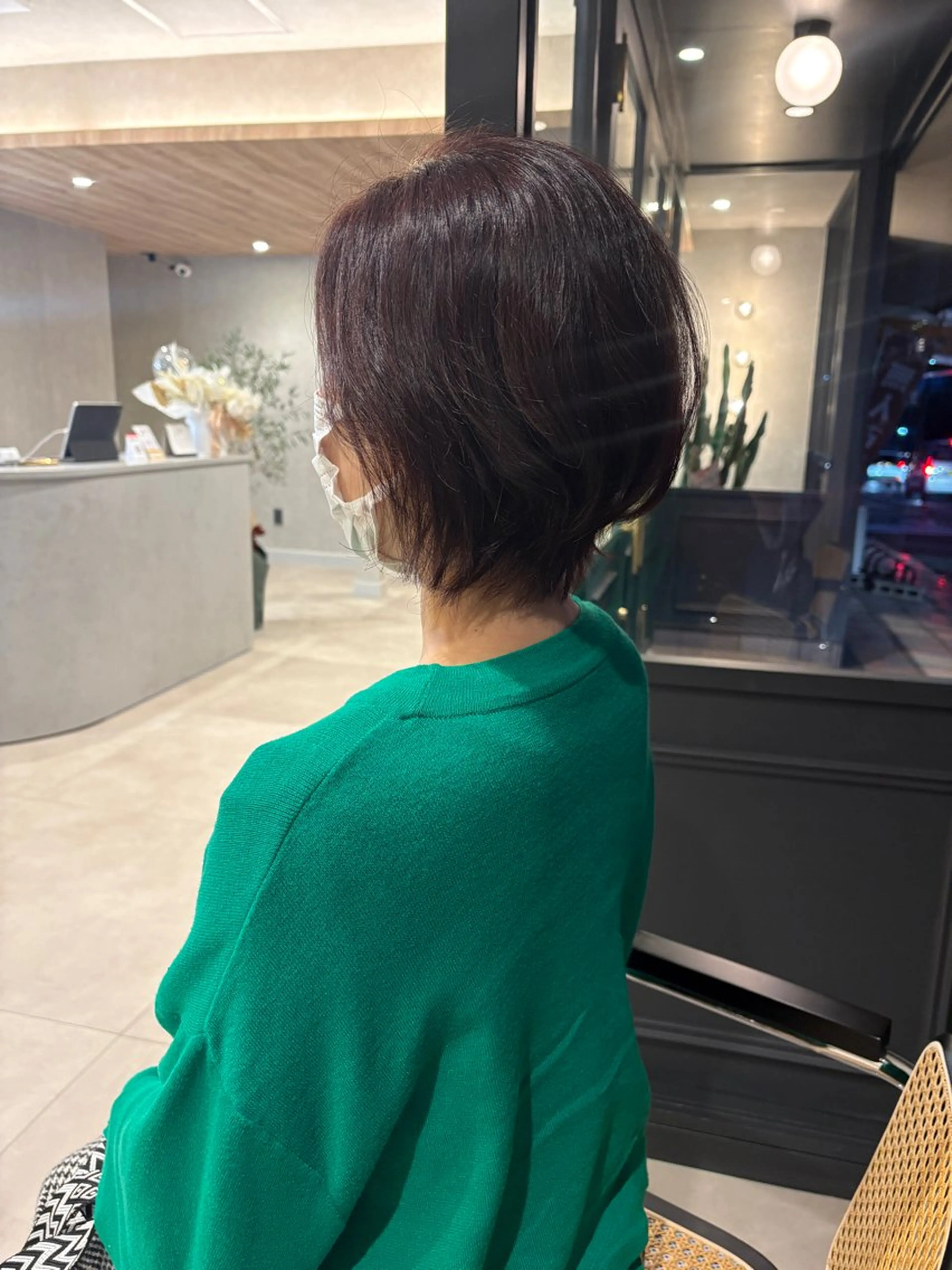 ショート ピンクラベンダー カット ヘアカラー トリートメント ✨NEW OPEN/ 美髪矯正/山田千里✨のヘアスタイル