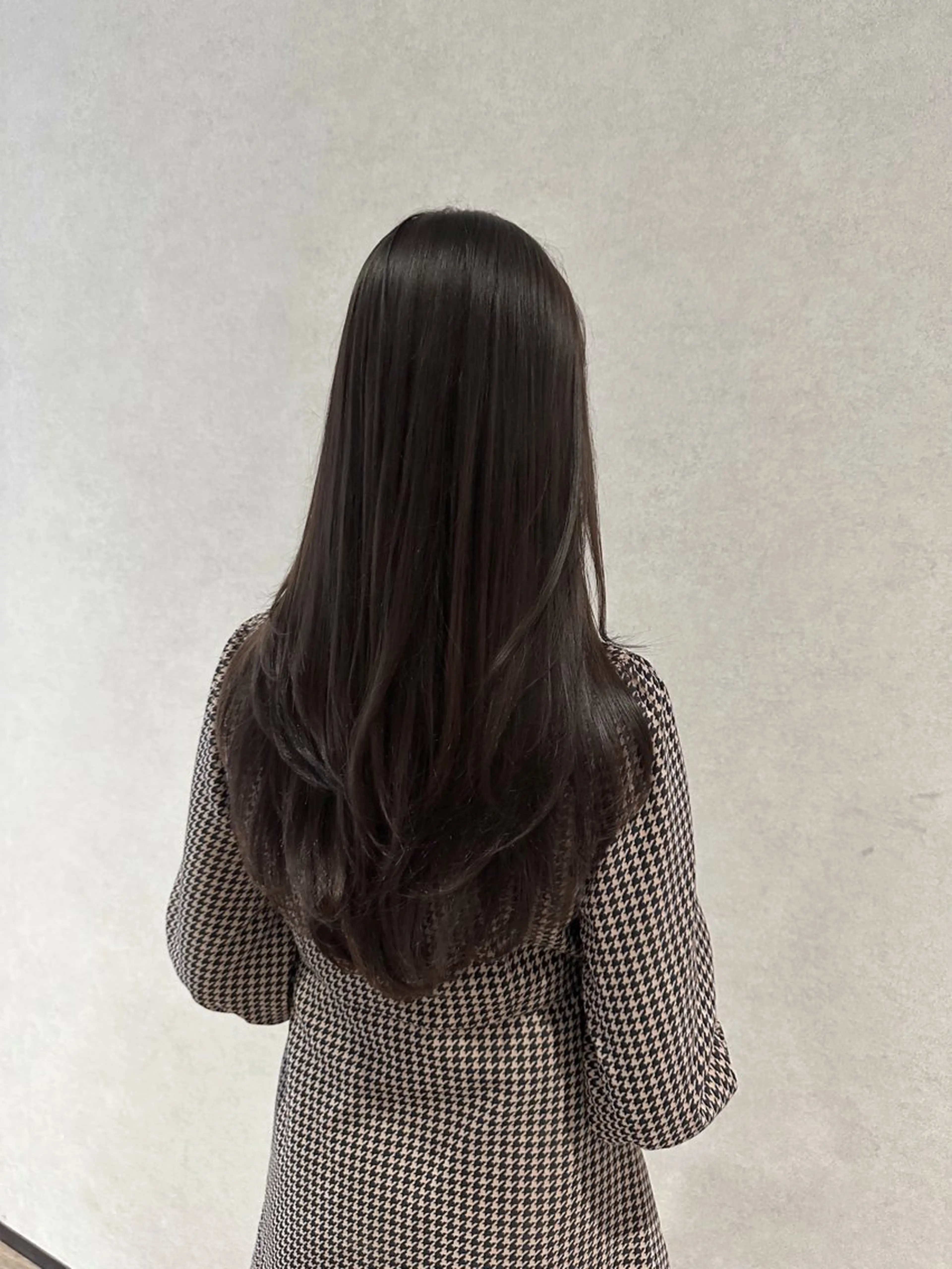 ロング カラー カット ヘアカラー トリートメント レイヤー/ハッシュ 渋谷/サッタのヘアスタイル