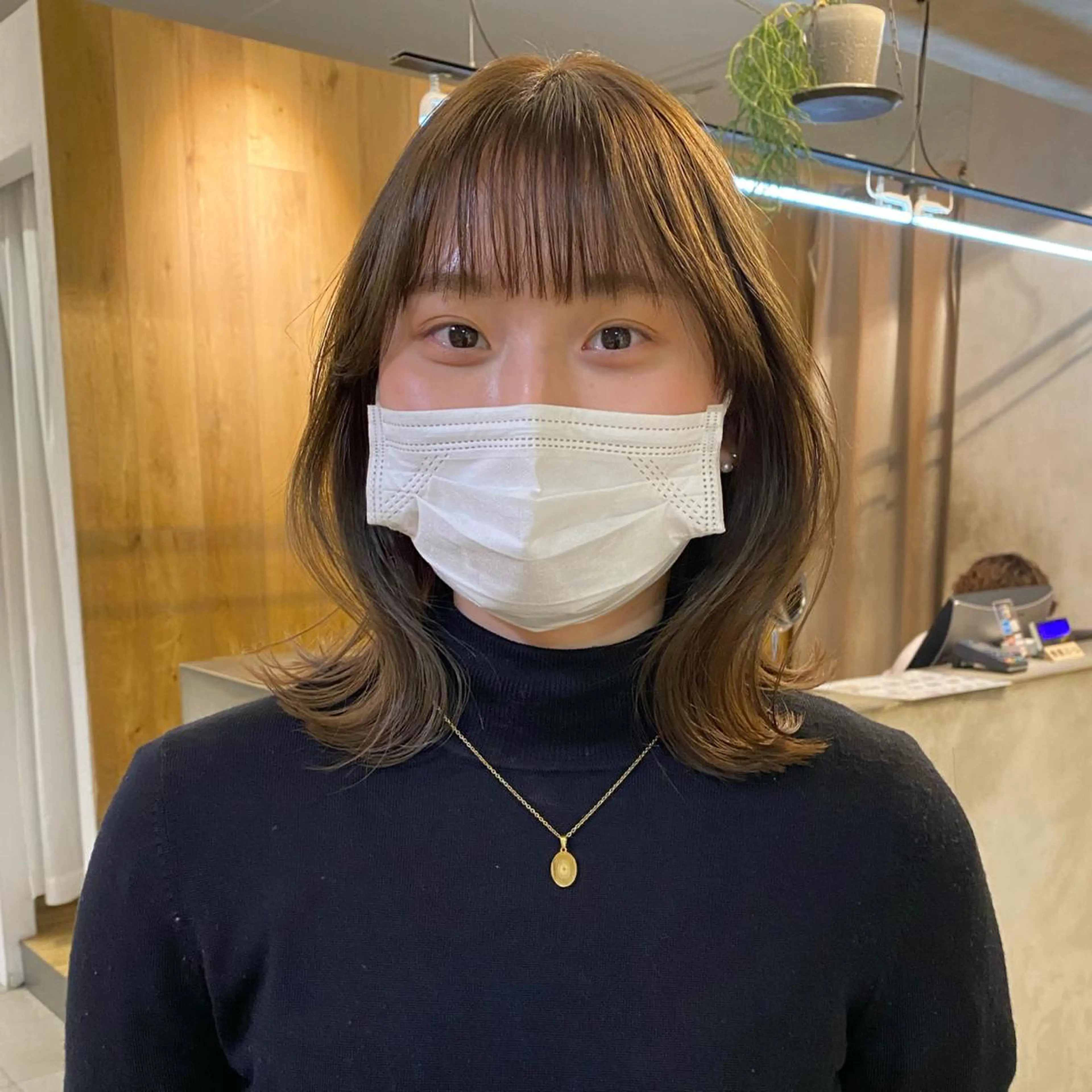 ミディアム カラー 艶カラー 🤍🫧/makoのヘアスタイル