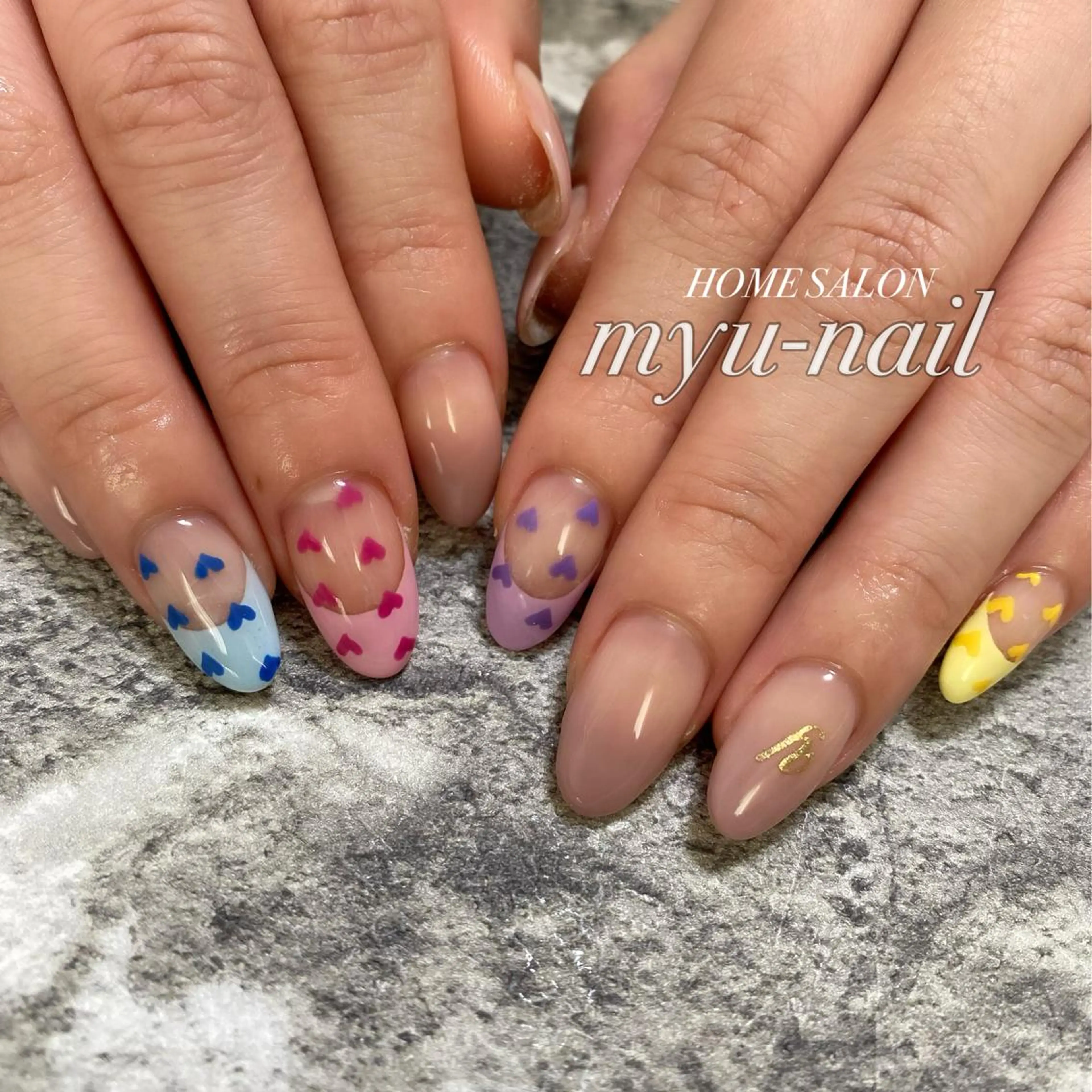ネイル ホームサロン myu-nailのネイルデザイン