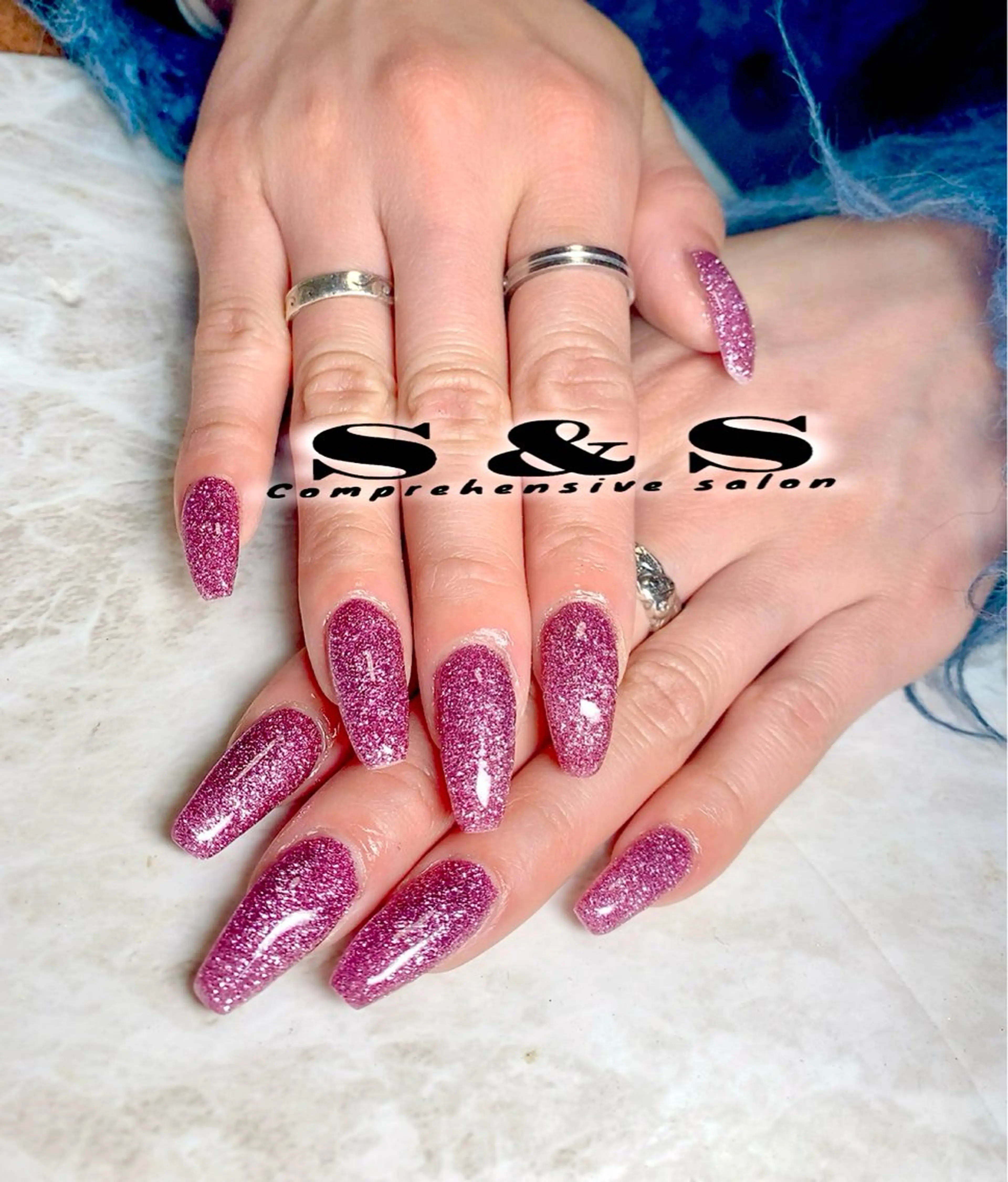 ネイル ラメ(グリッター) S&S 村田小百合のネイルデザイン