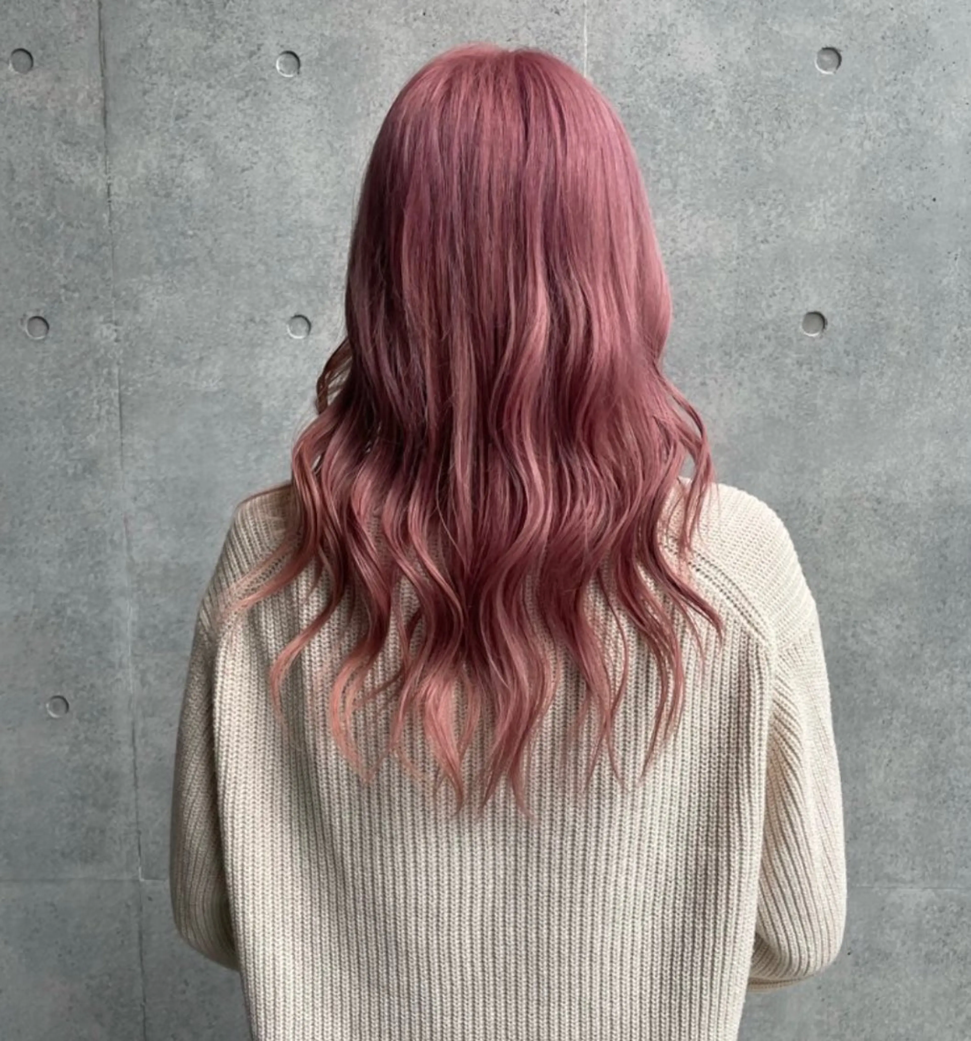 セミロング カラー HAIR SALON M所属・🌈ハイライト🌈 メンズパーマアリサのヘアスタイル