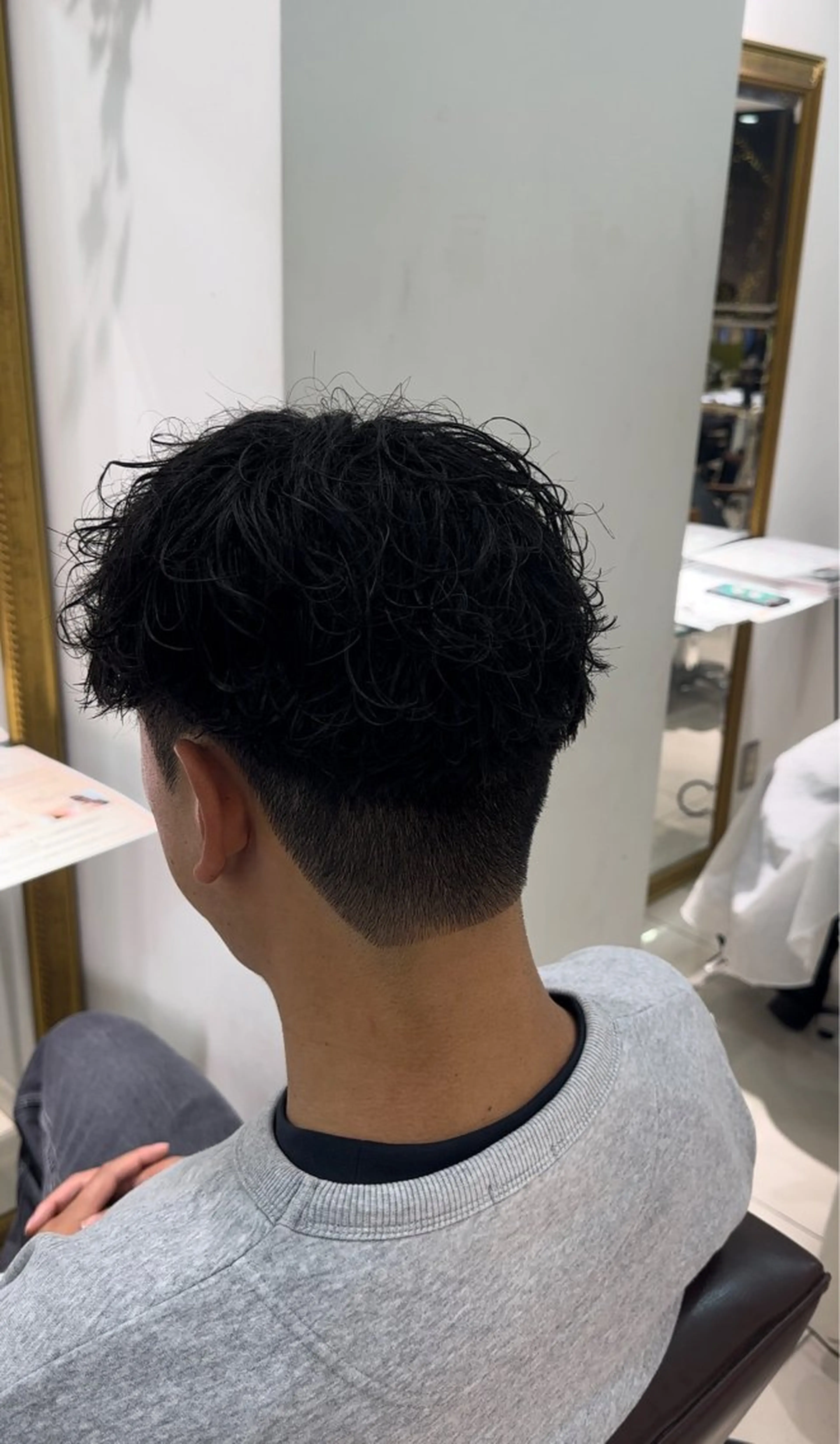 メンズ SALOWIN渋谷caldo店B1所属・岐津公太 メンズ縮毛矯正のプロのヘアスタイル