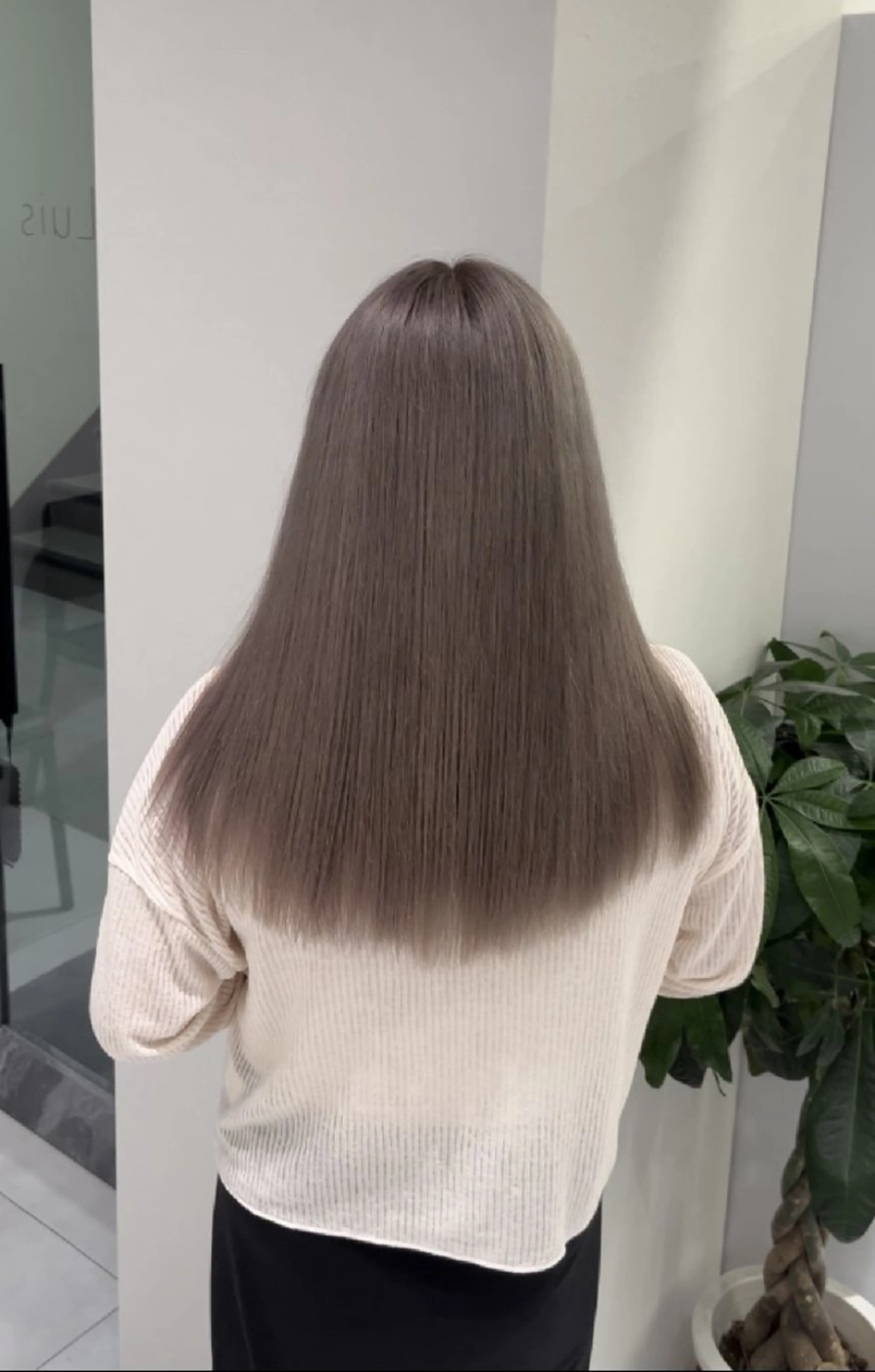 ロング カラー ATEbyluis 喜連瓜破/平野のヘアスタイル