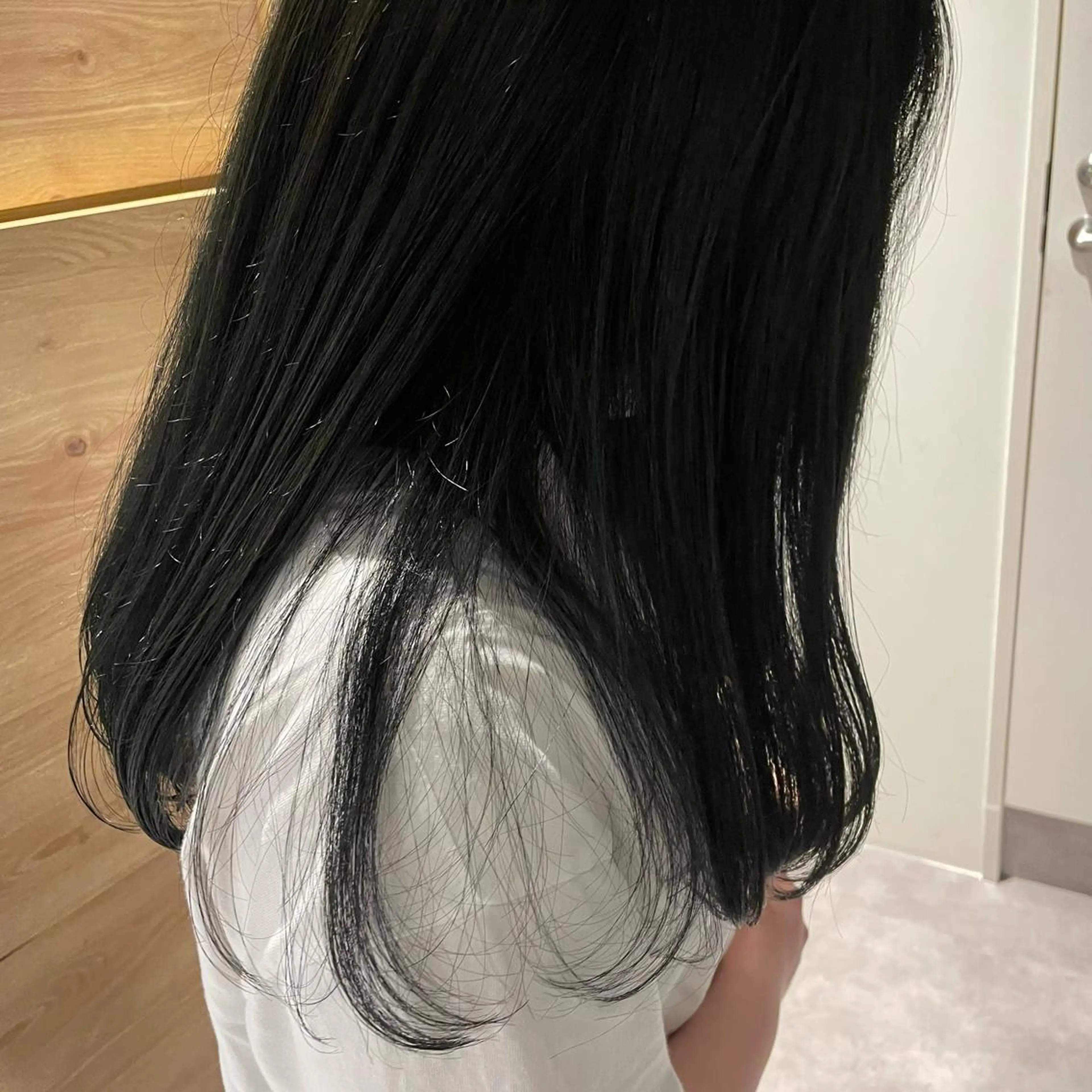 セミロング 葉月/ボブ/ 透明感カラー／中目黒のヘアスタイル