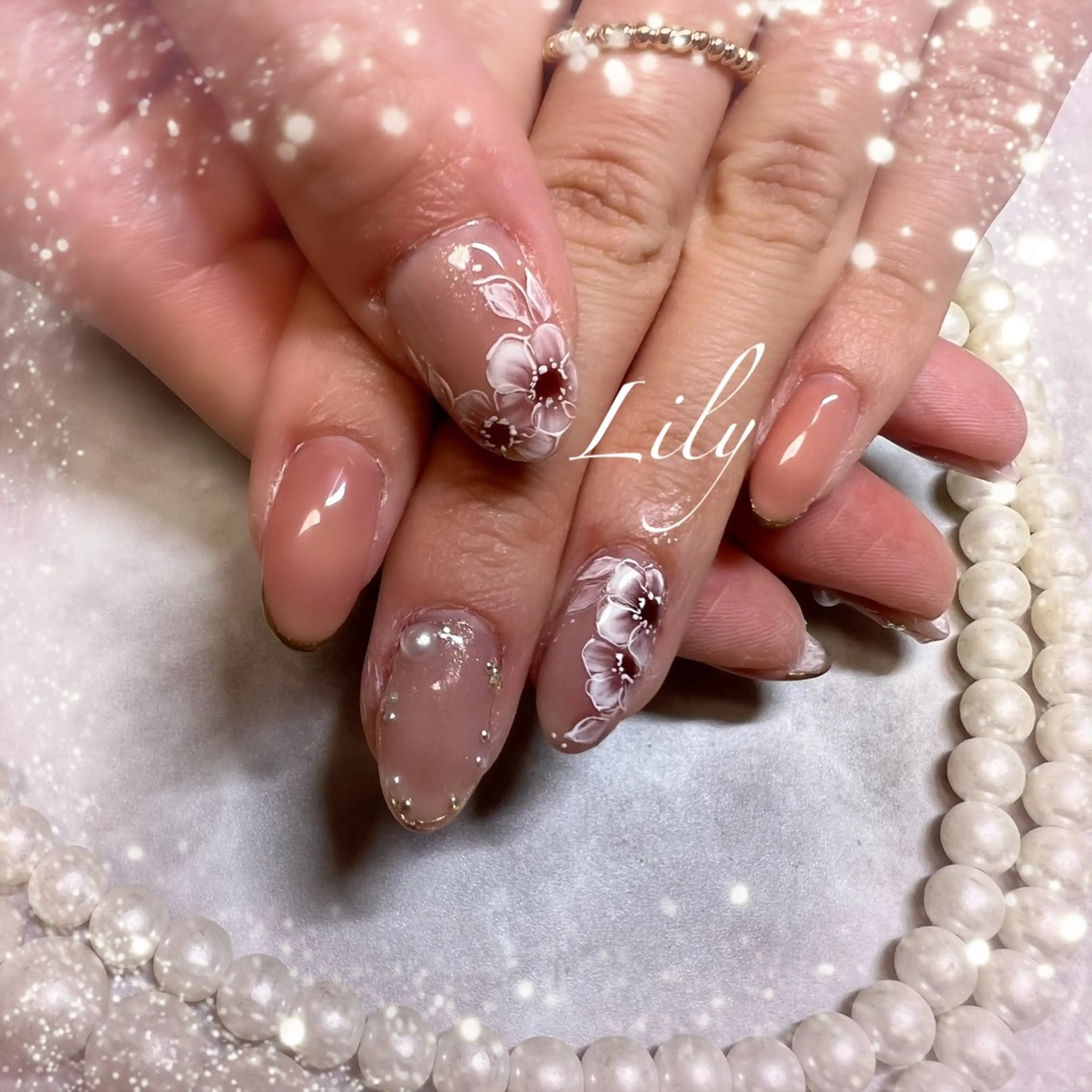 ネイル ハンドネイル Nailsalon Lilyのネイルデザイン