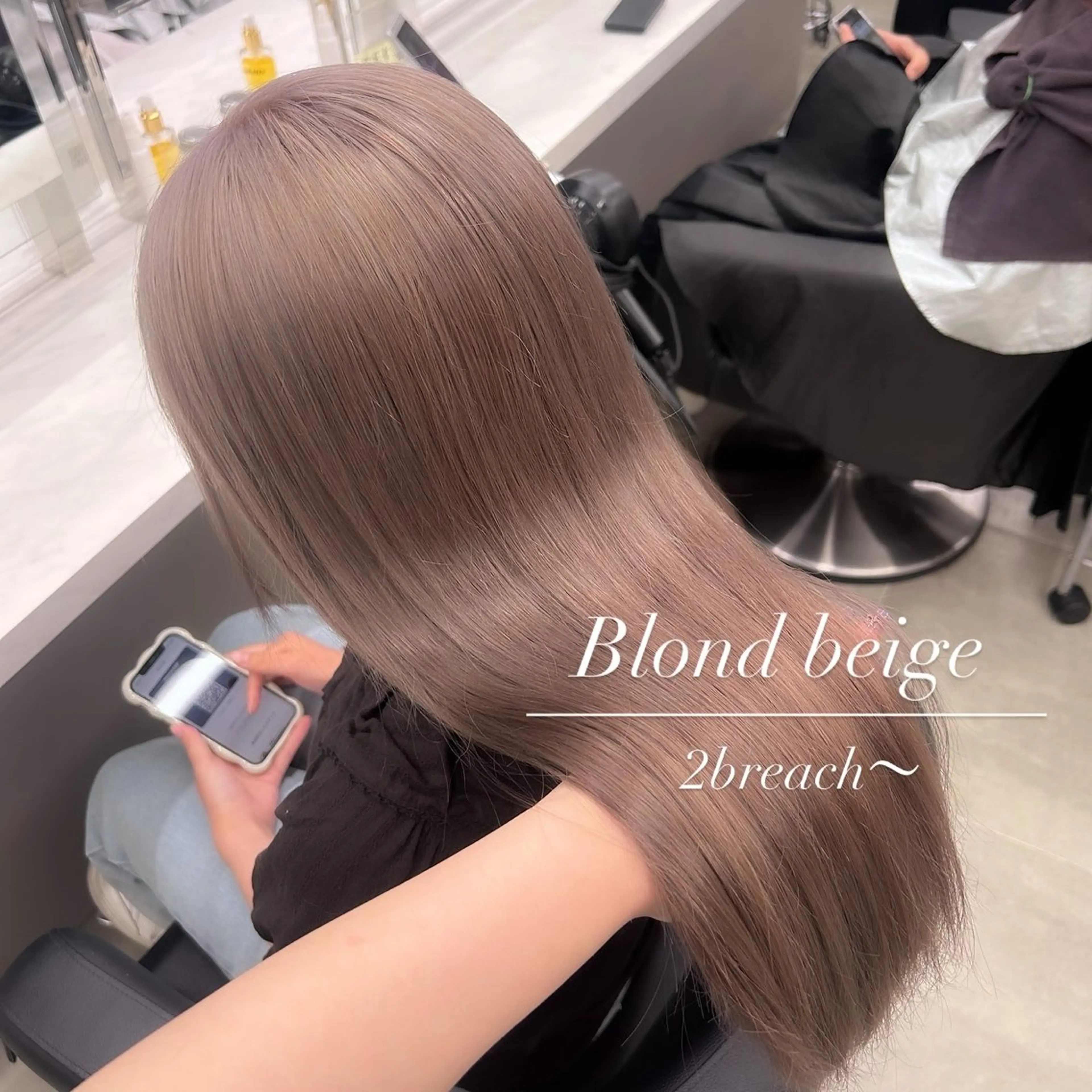 ロング カラー パーマ ヘアアレンジ メンズ キッズ ブリーチなしカラー/ ブラウン/レイヤーのヘアスタイル