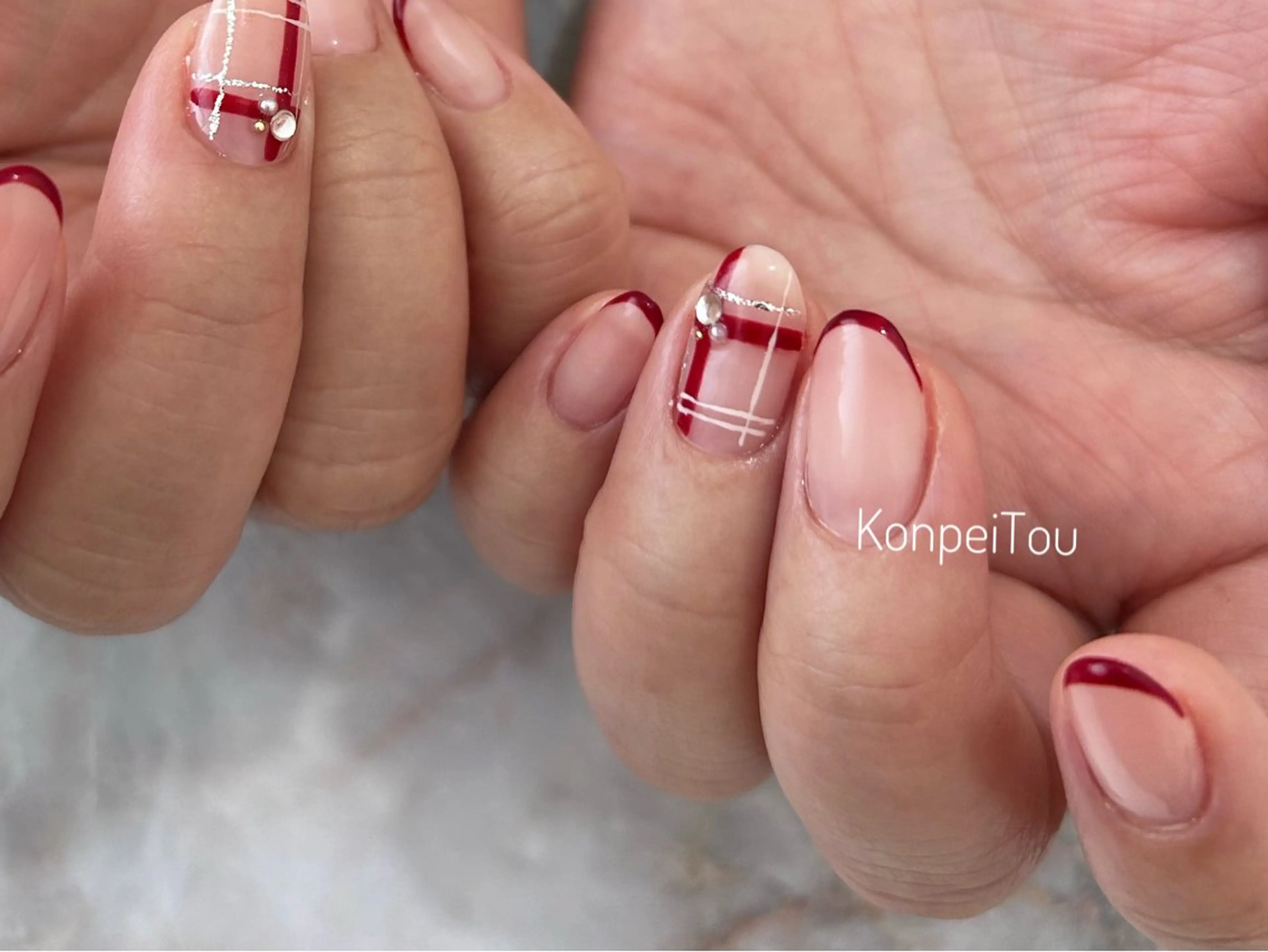 ネイル ハンドネイル おうちのネイルサロン　konpeiTou〜こんぺいとう〜所属・おうちのネイルサロン KonpeiTouのネイルデザイン
