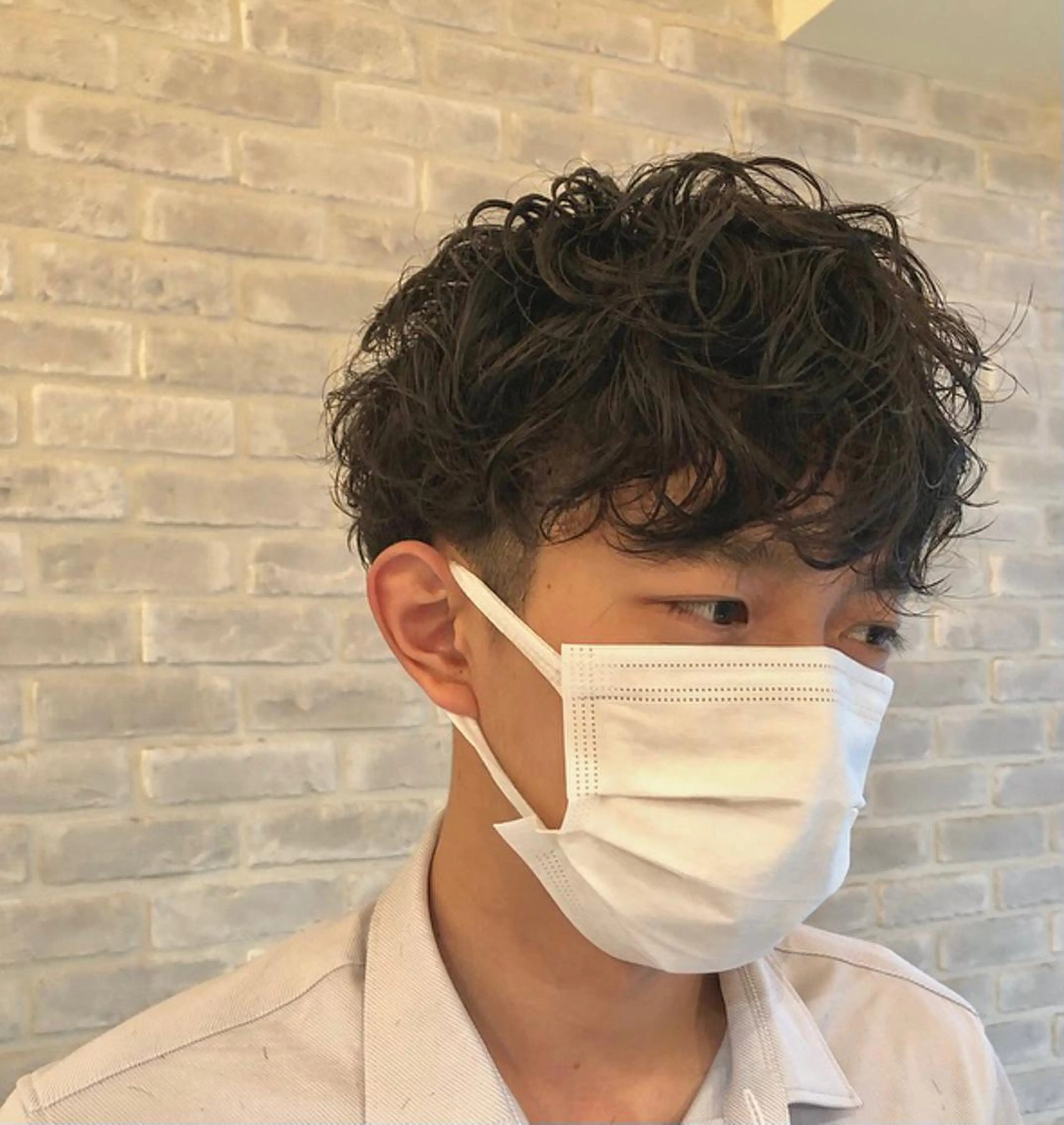 ショート パーマ メンズ メンズパーマ 若林 良のヘアスタイル