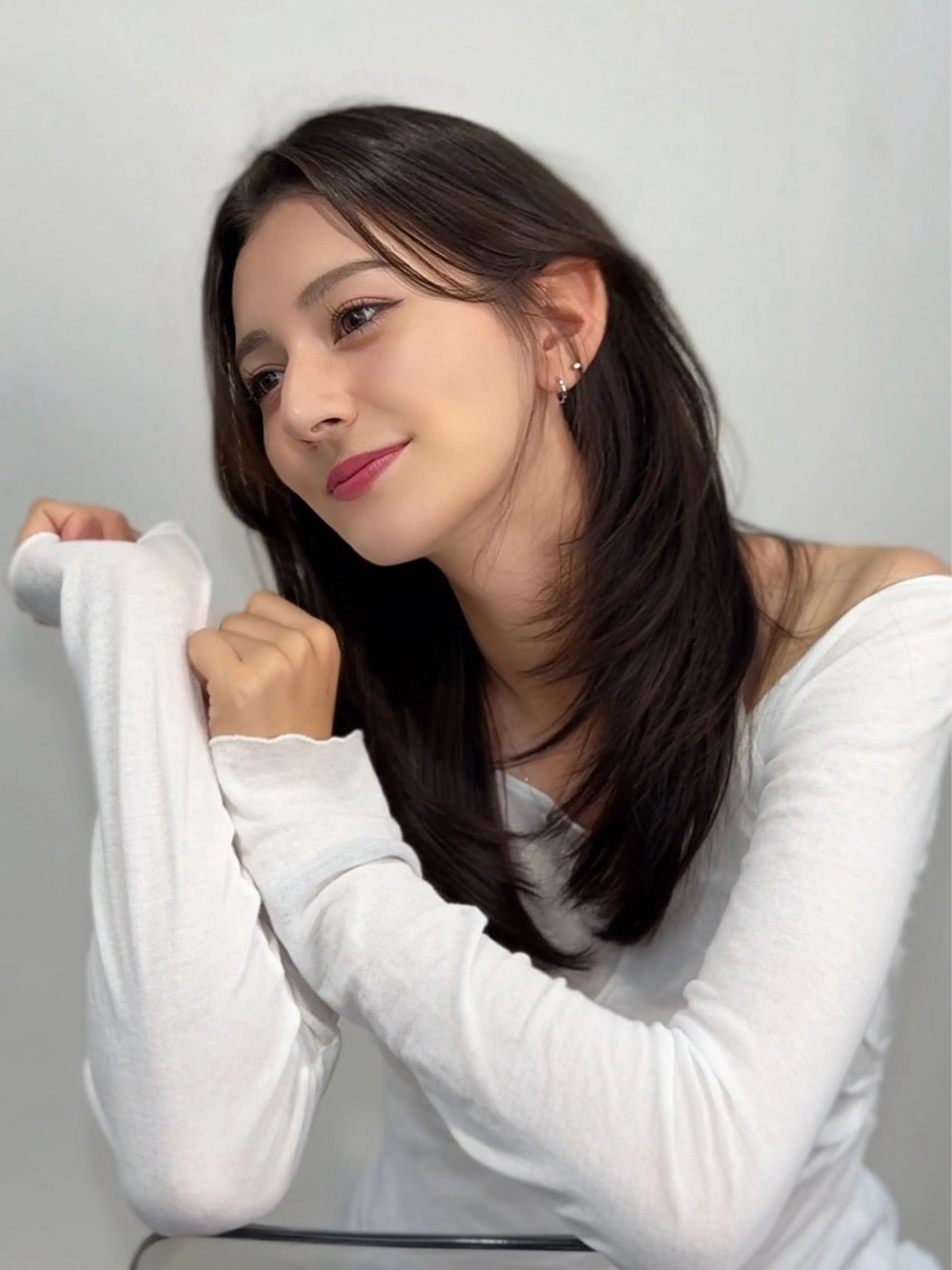 ロング カラー カット ヘアカラー トリートメント 🦋韓国系指名No1 店長/圓山 祐也🦋のヘアスタイル