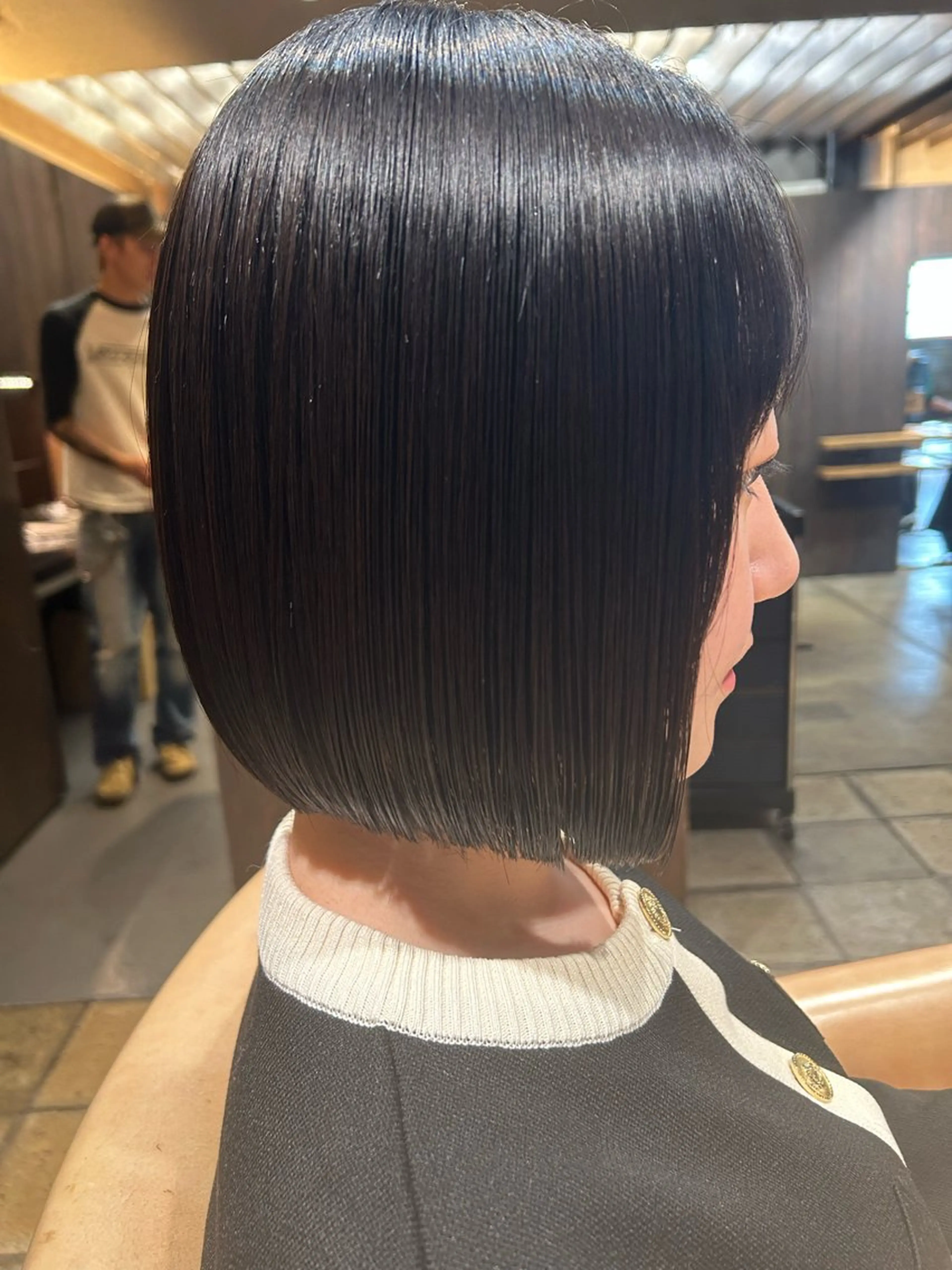 ショート 美髪縮毛矯正/ 髪質改善/愛敬響のヘアスタイル