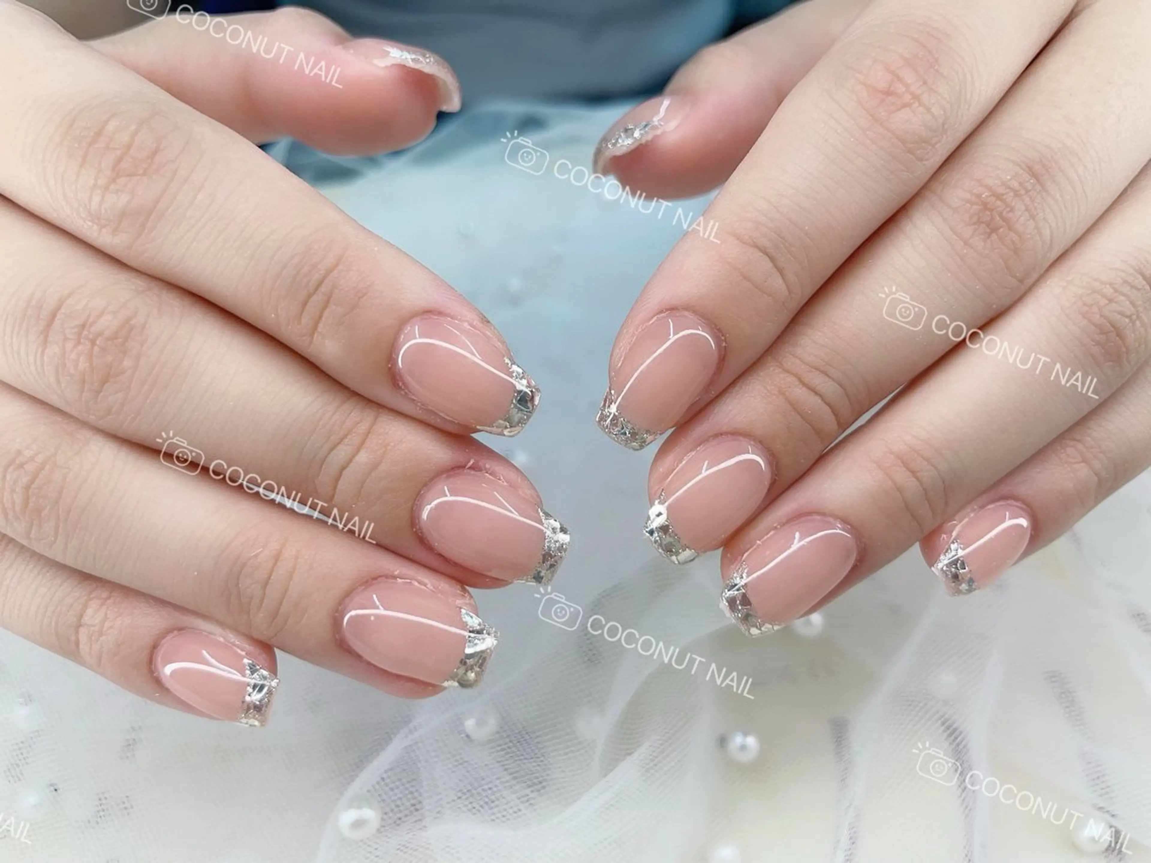 ネイル ハンドネイル 神田 ココナッツのネイルデザイン