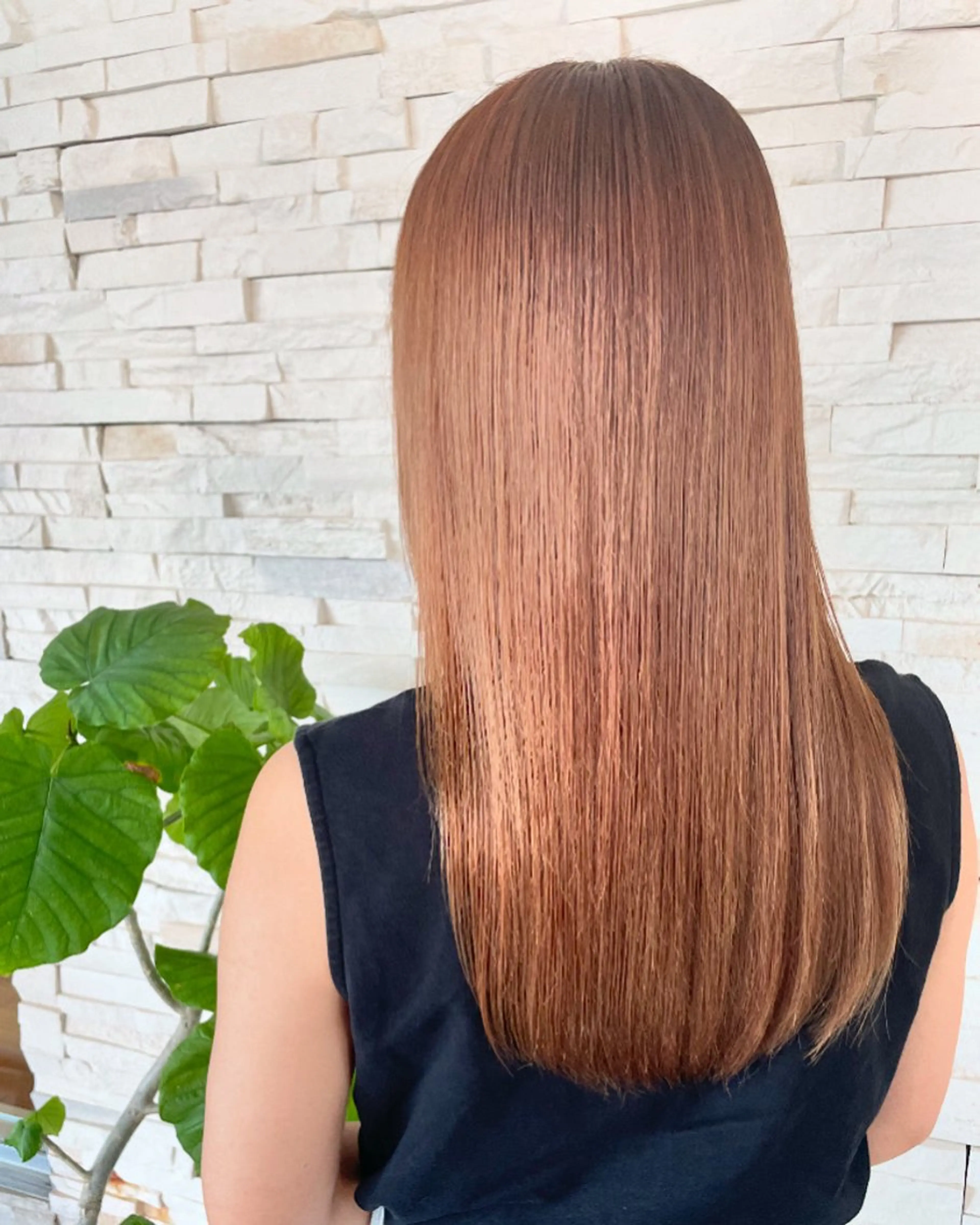 ロング 榮 百合香のヘアスタイル