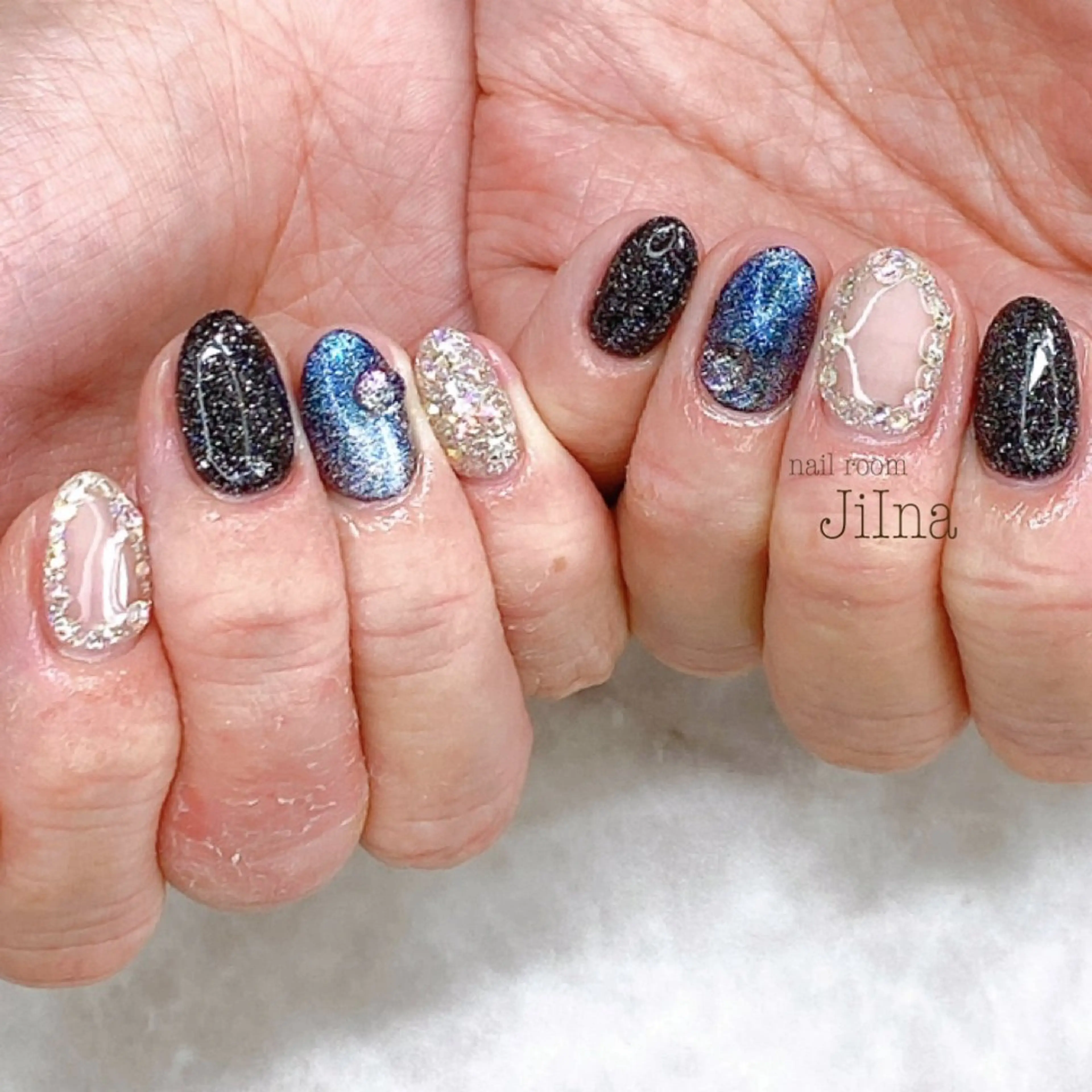 ネイル 持ち込み JiIna nailのネイルデザイン