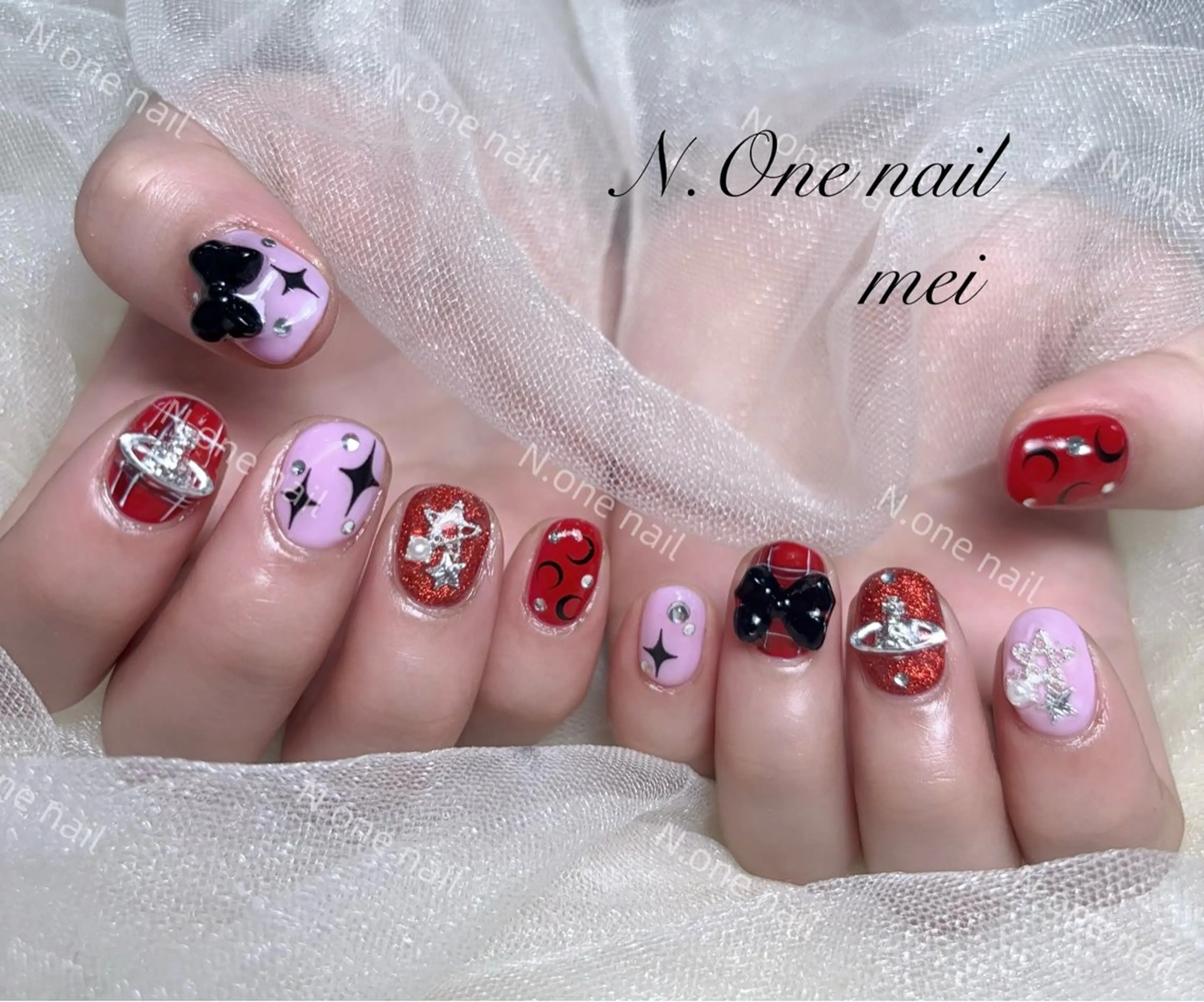 ネイル N.one mei🎀のネイルデザイン