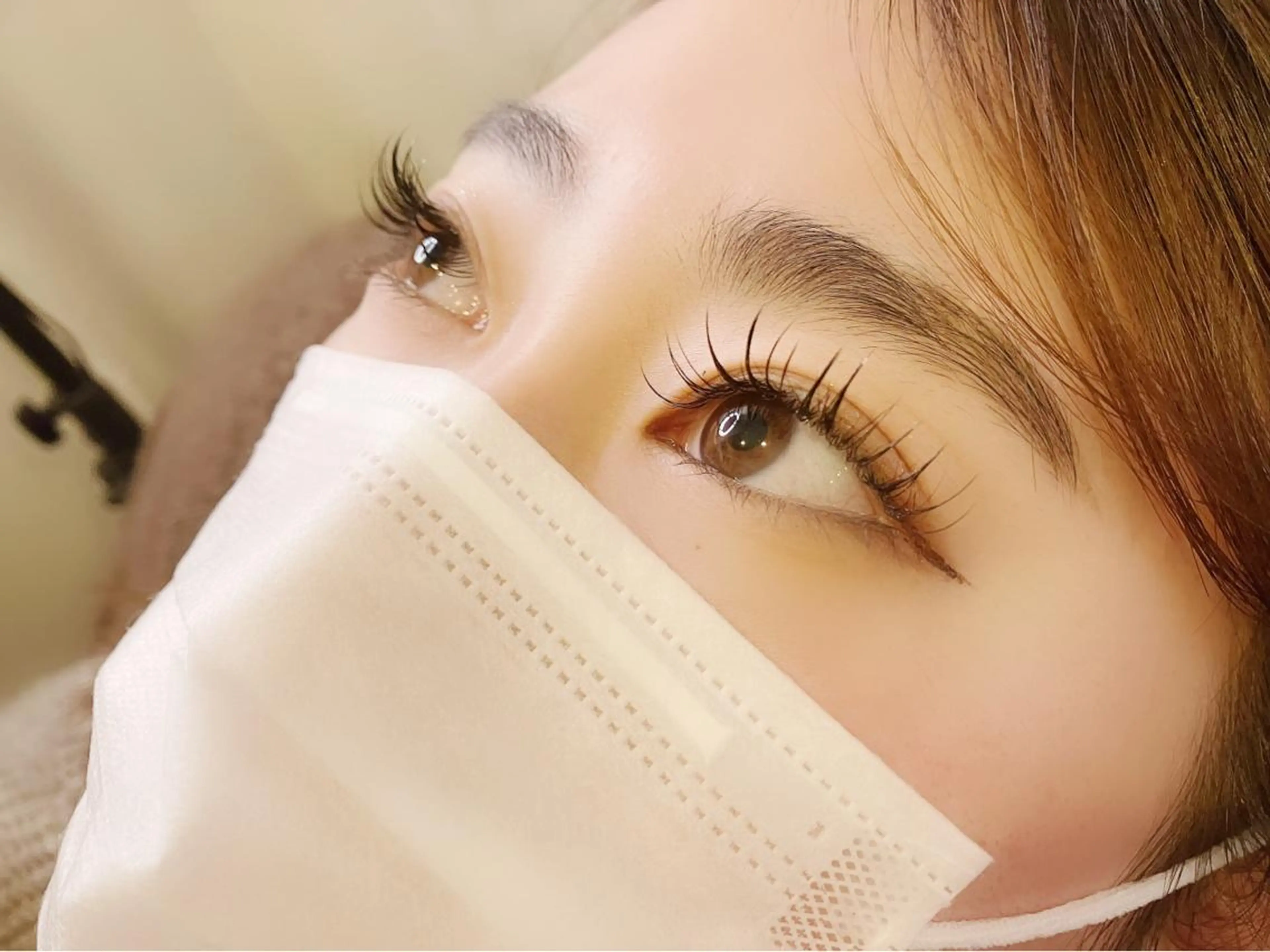 マツエク・マツパ 束感まつ毛 Cカール フラットラッシュ Hair&Make Nahoのマツエク・マツパデザイン