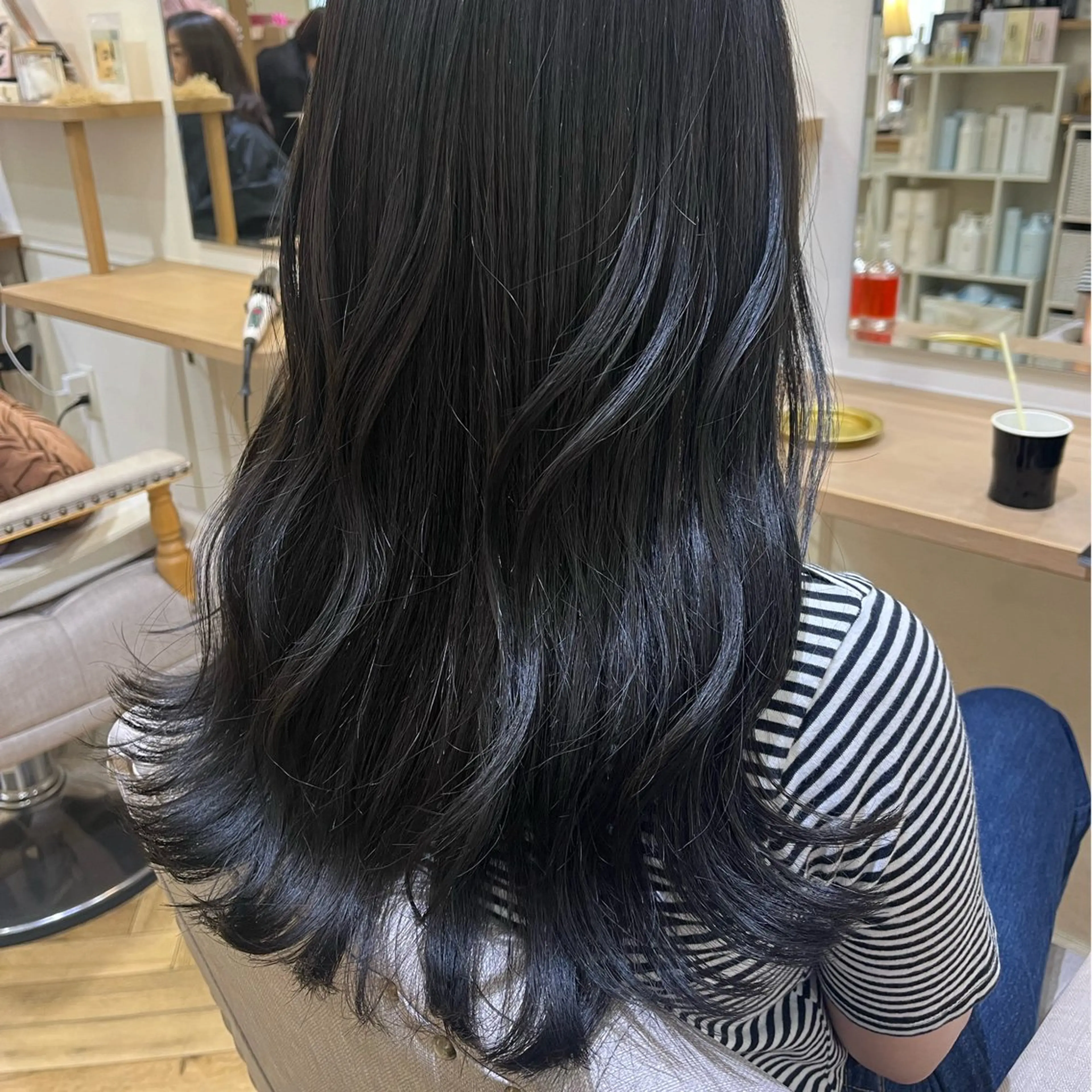 ❤︎似合わせカット✂️➕保湿カラー➕バイカルテ3stepトリートメントの写真