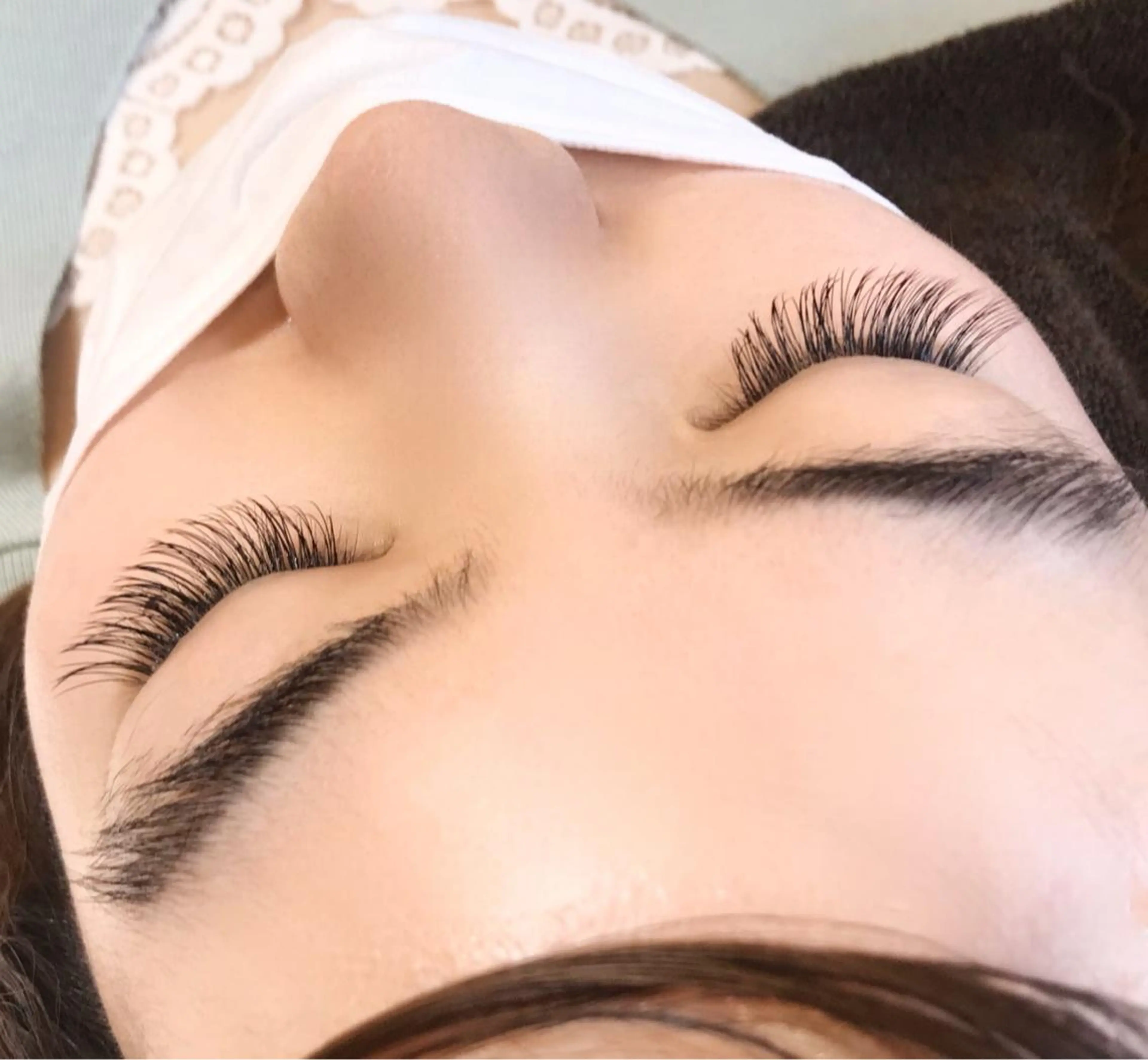 マツエク・マツパ Cカール フラットラッシュ Jカール 目尻長め マツエク francesca eyelash所属・中島 顕子のマツエク・マツパデザイン