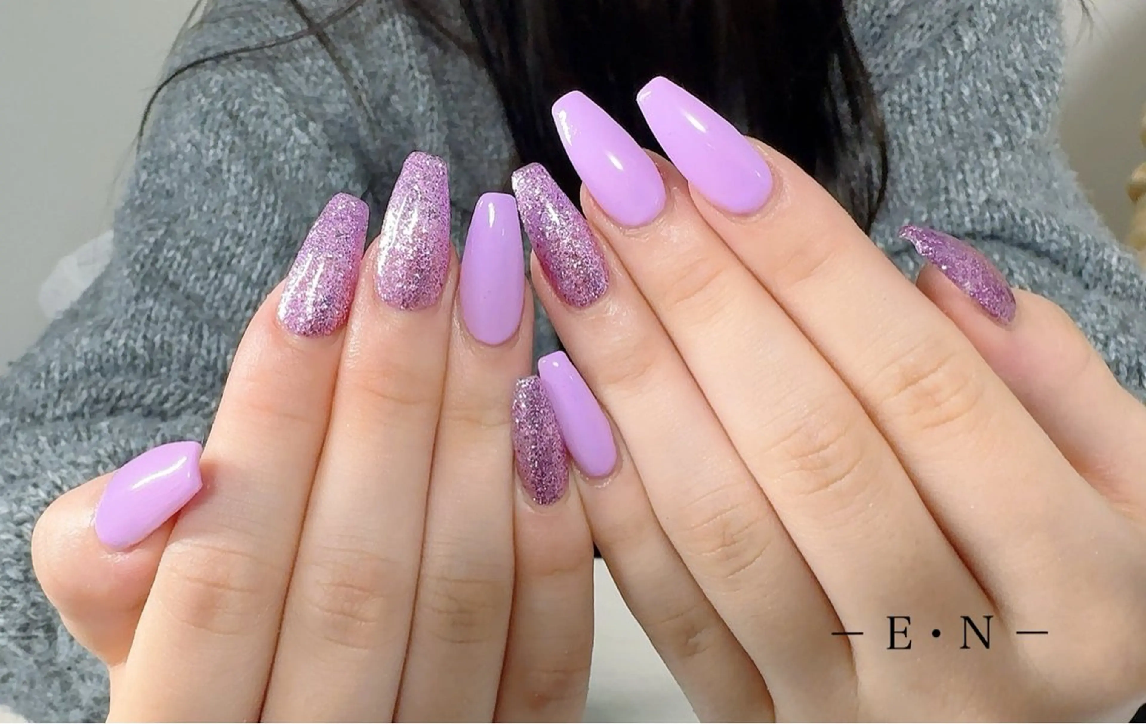 ネイル ワンカラーネイル E・N(エン)所属・E・N(エン) eyelashのマツエク・マツパデザイン