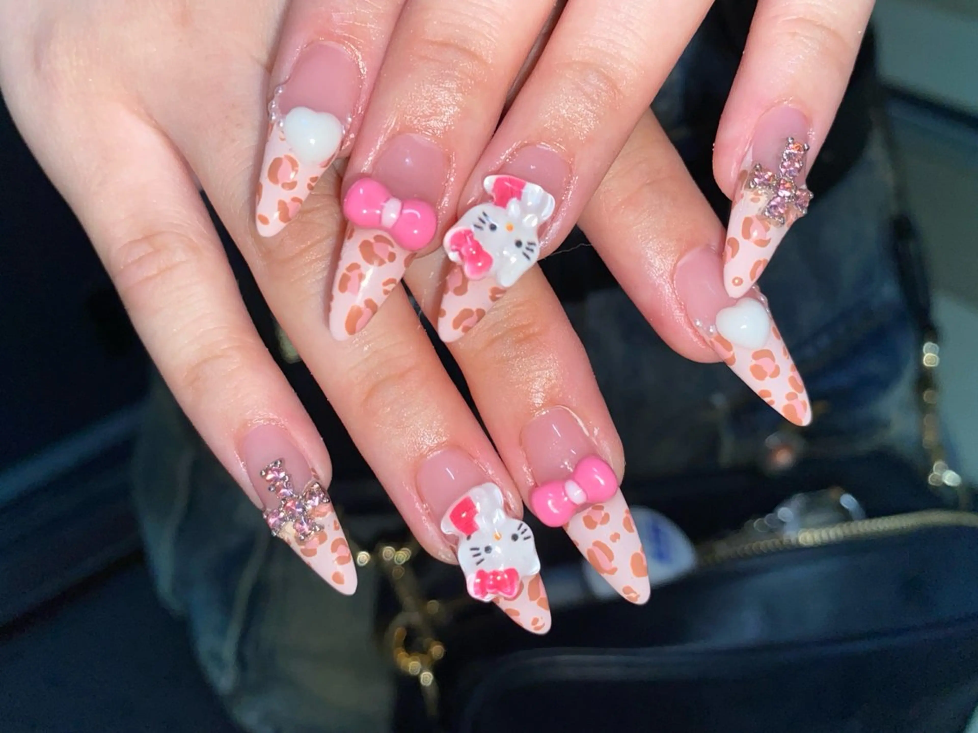 ネイル カジュアル チークネイル フットネイル フレンチネイル ジェルネイル ゆず- Nail Salonのネイルデザイン