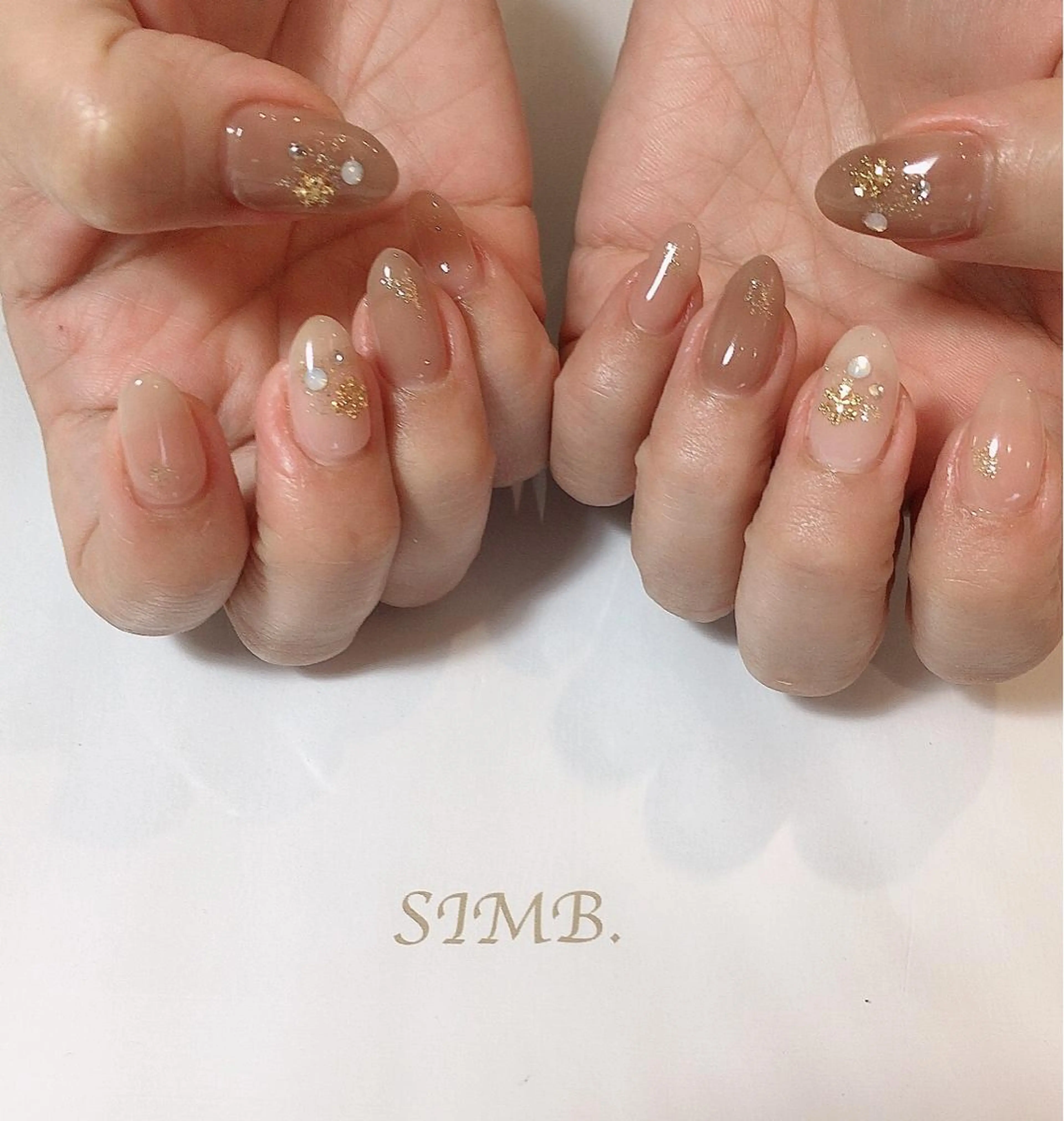 ネイル 冬ネイル nailsalon SIMB.のネイルデザイン