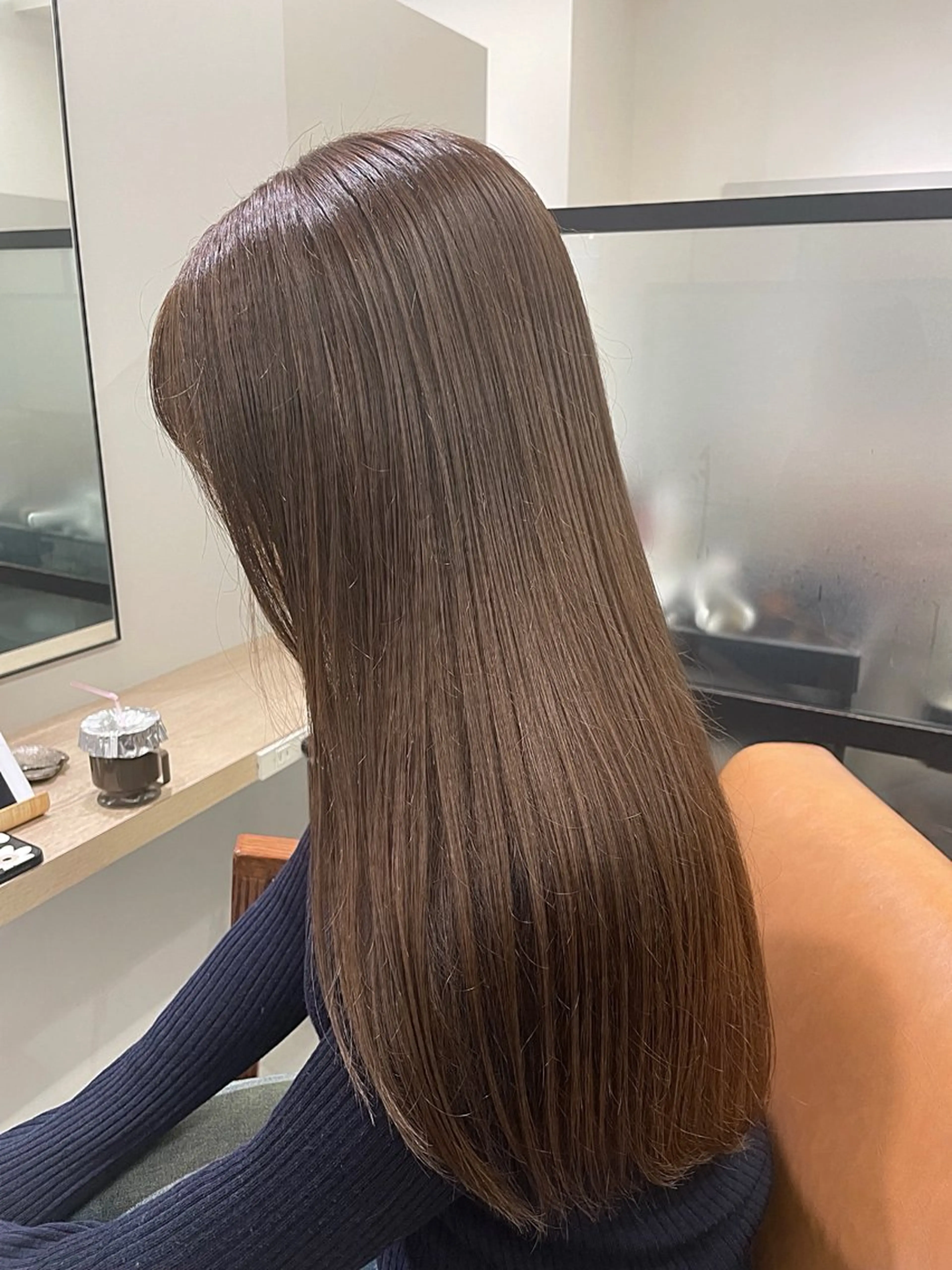 ロング カラー ヘアカラー トリートメント 半個室女性salon 🩰Natsumiのヘアスタイル