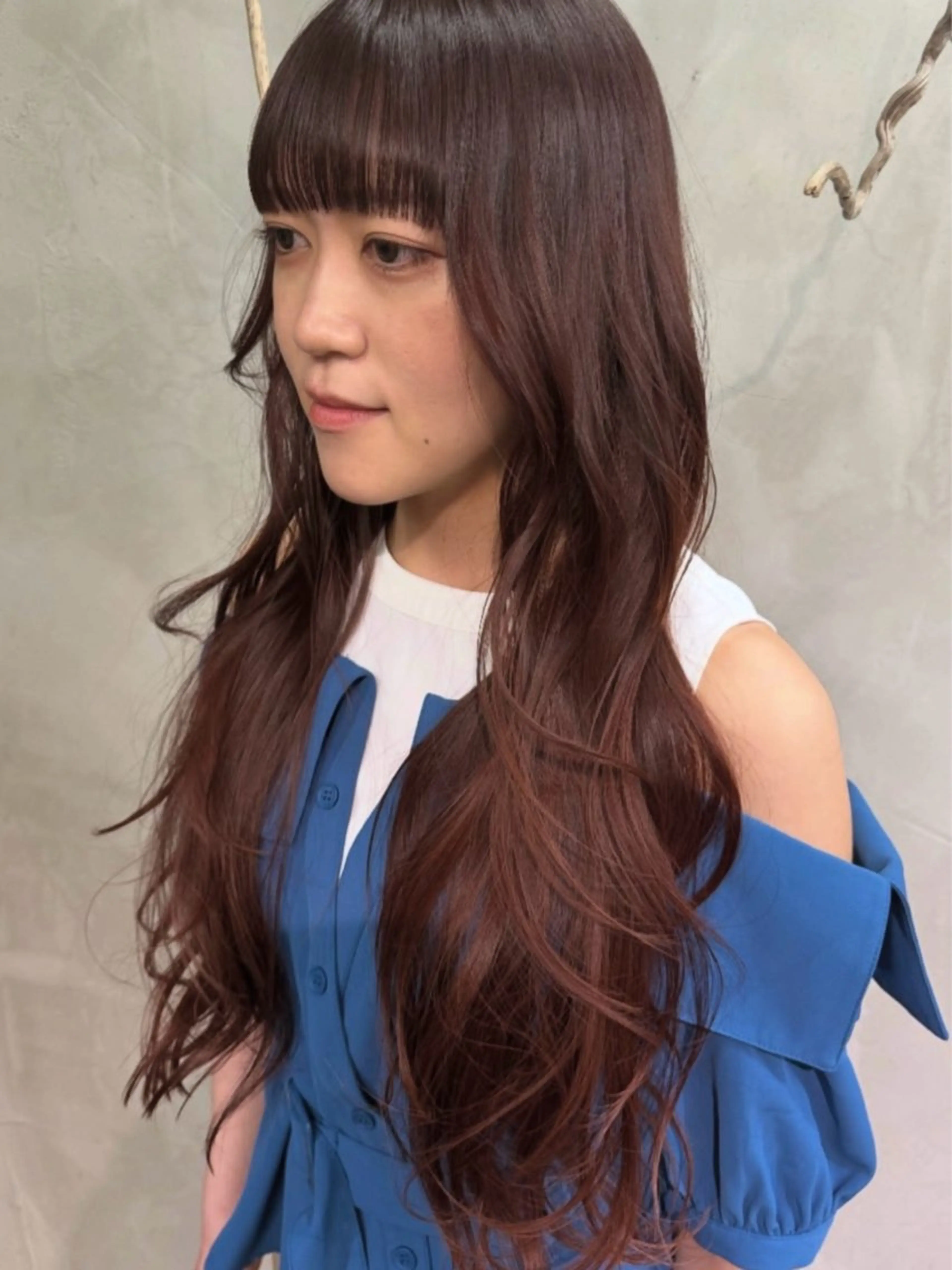 ロング カラー カット ヘアカラー RorriM natsuのヘアスタイル