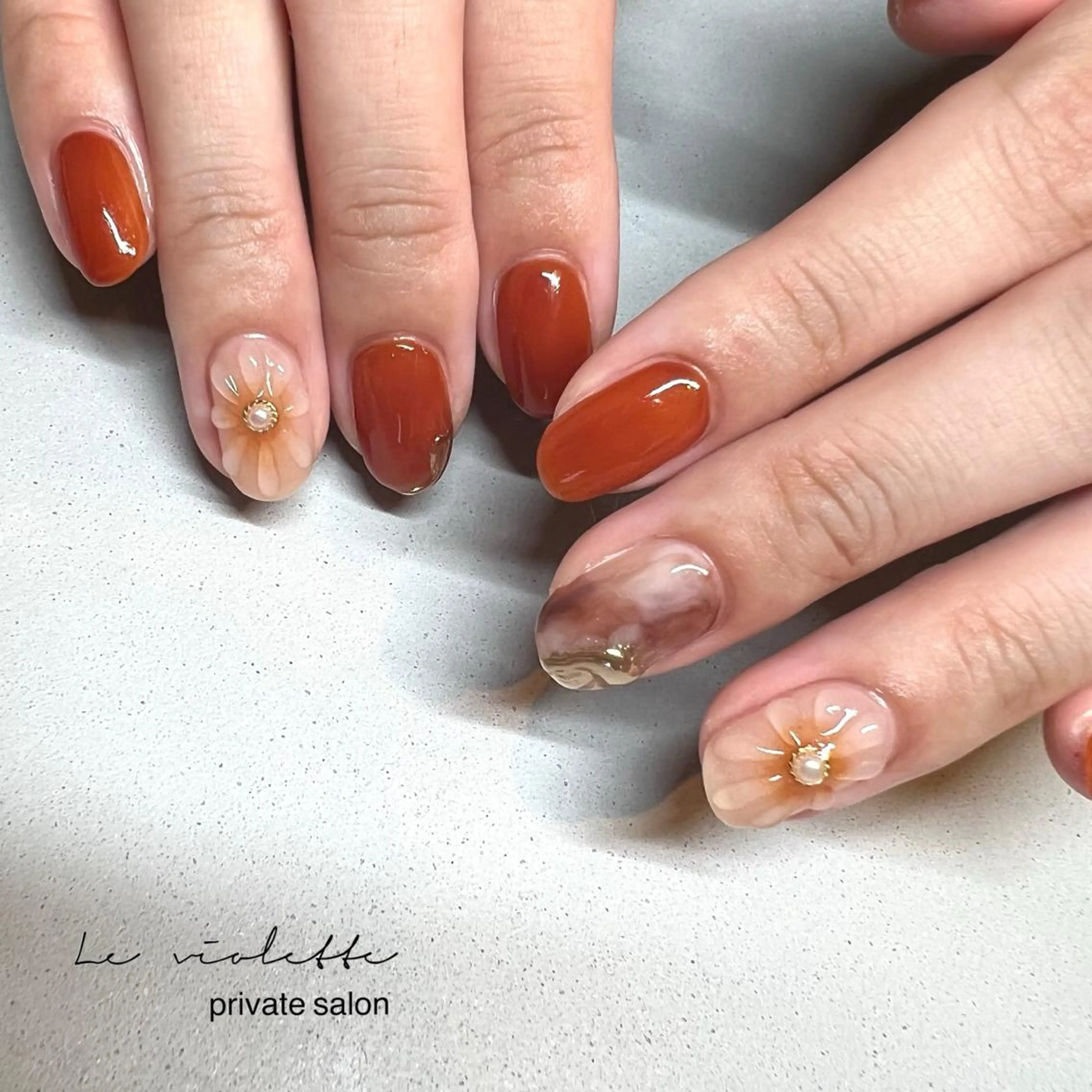 ネイル ハンドネイル le violette所属・le violetteのネイルデザイン