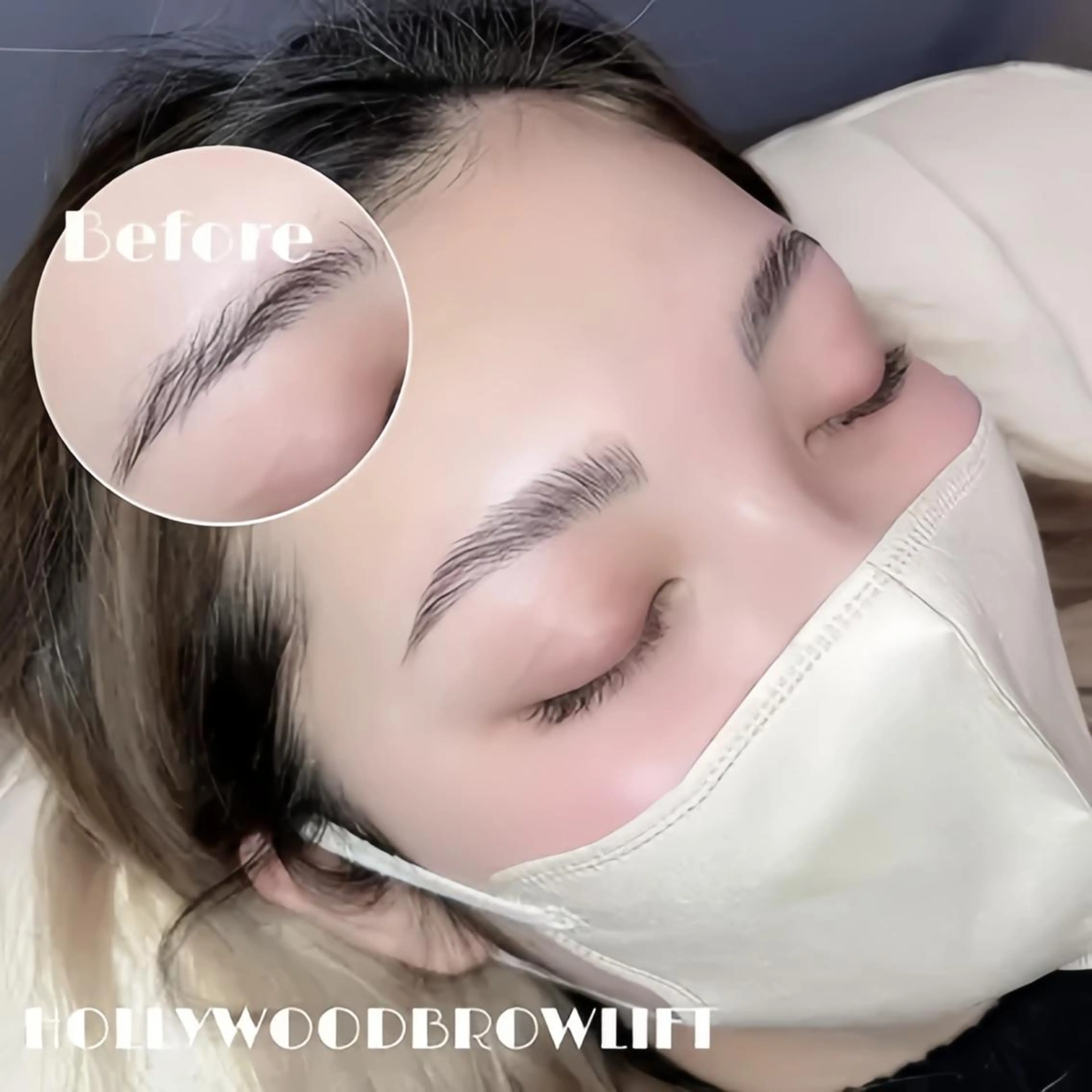 アイブロウ 眉カラー 🩵eyelash メイ🦖のマツエク・マツパデザイン