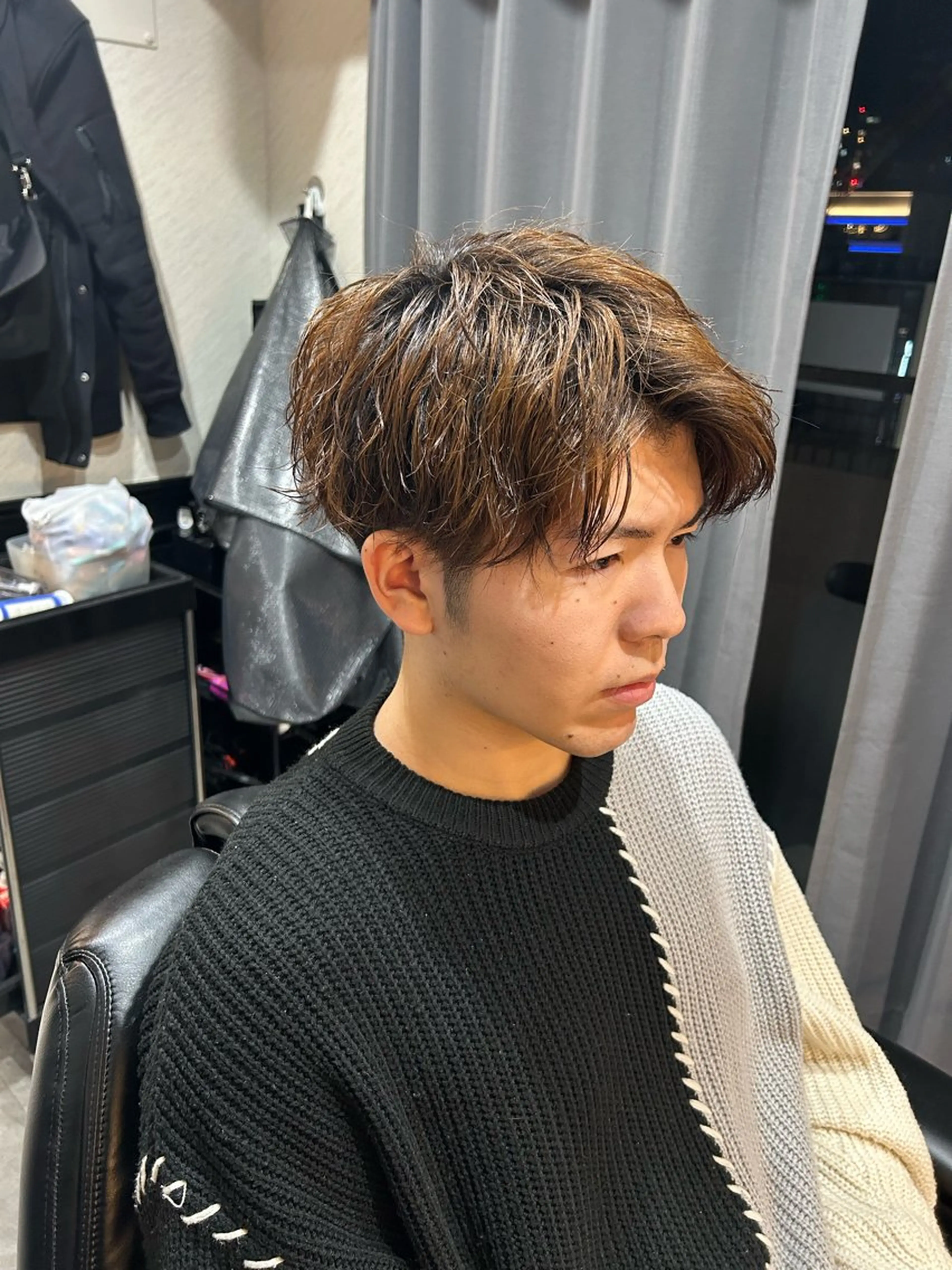 ショート パーマ PROUD  private hair  salon.所属・柏木 直人のヘアスタイル