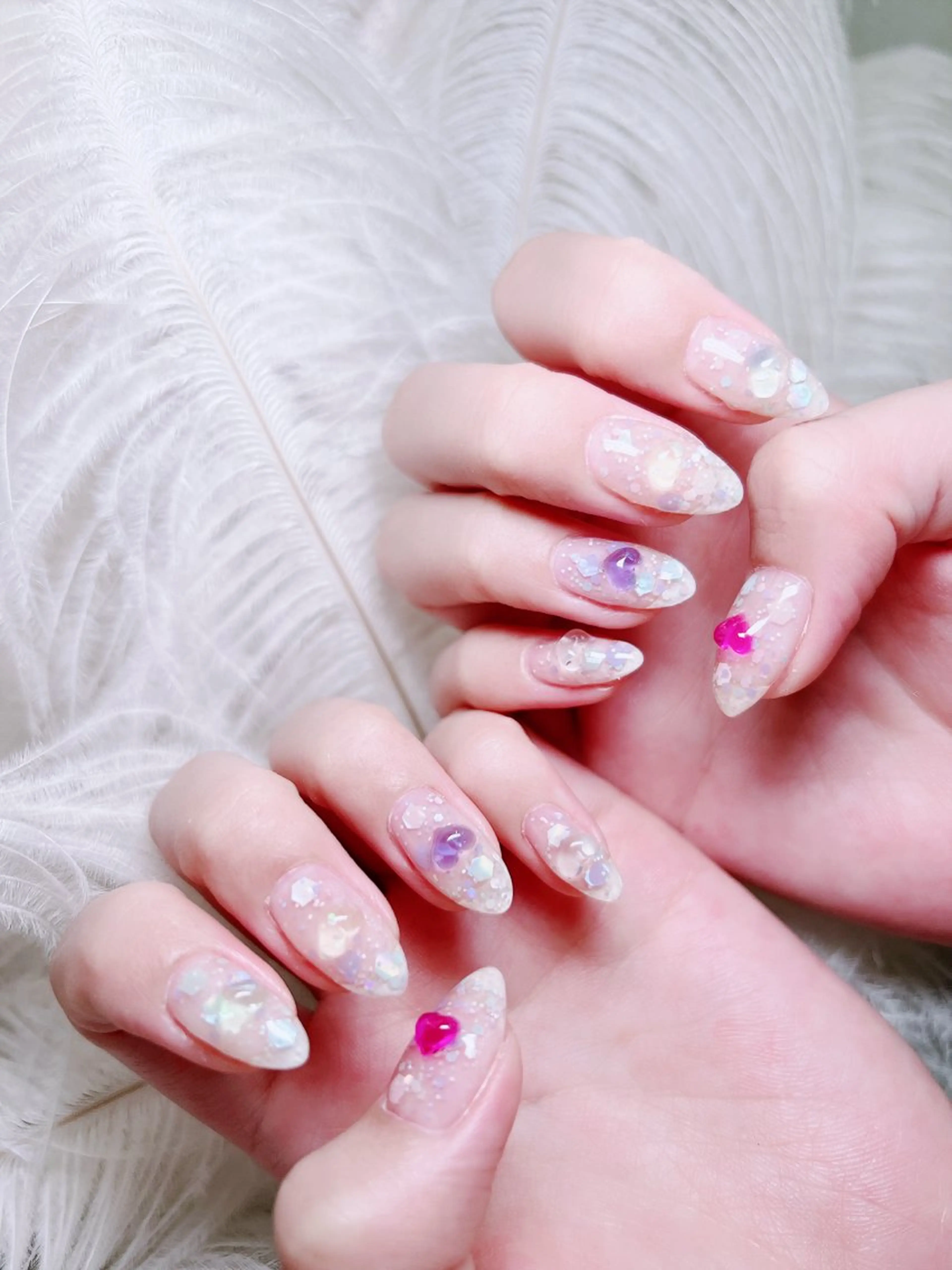 ネイル ハンドネイル Ubuntu🎀 ネイルサロン✨のネイルデザイン