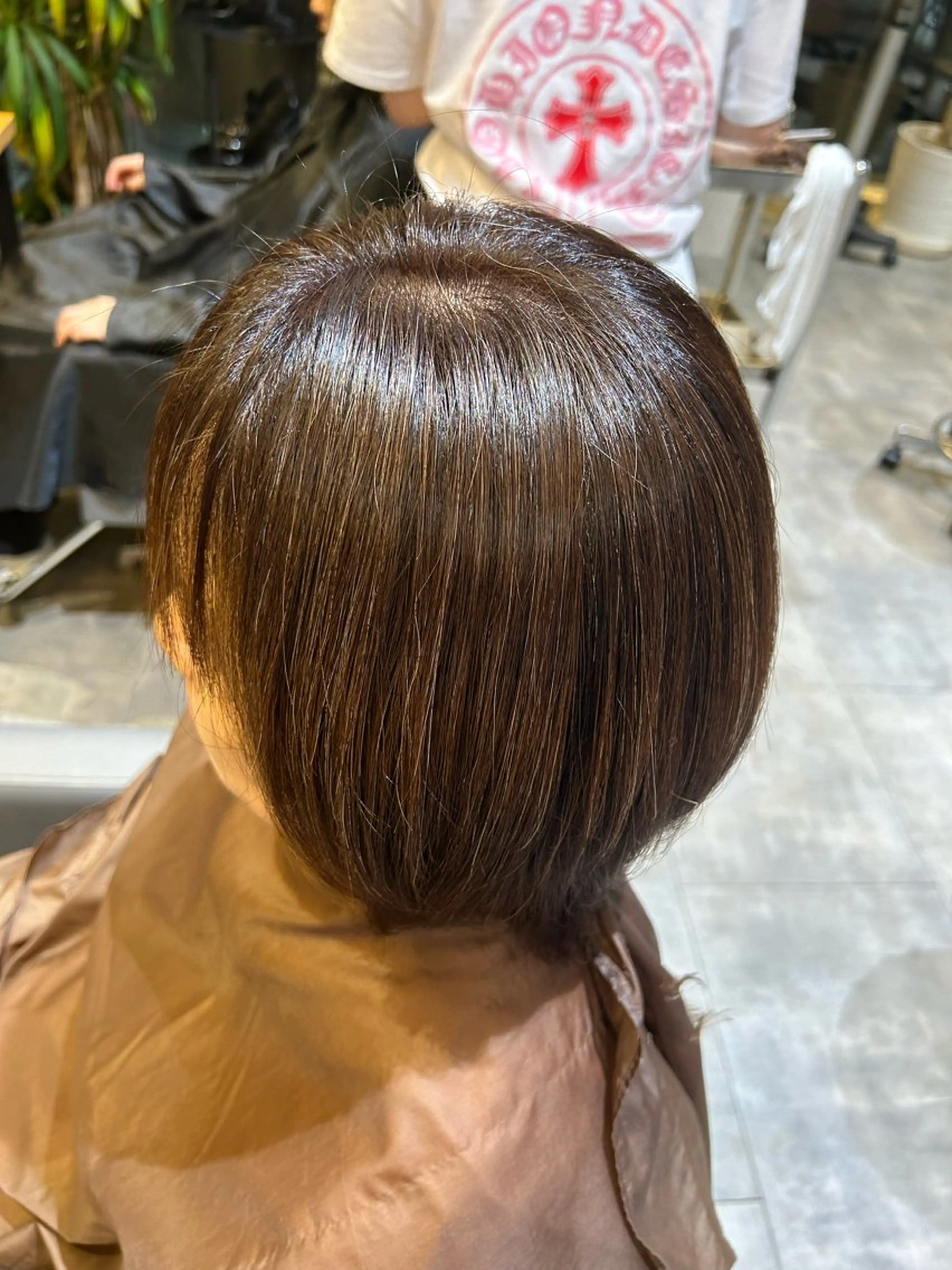 ショート カラー みう/ 心斎橋ブリーチモデルのヘアスタイル