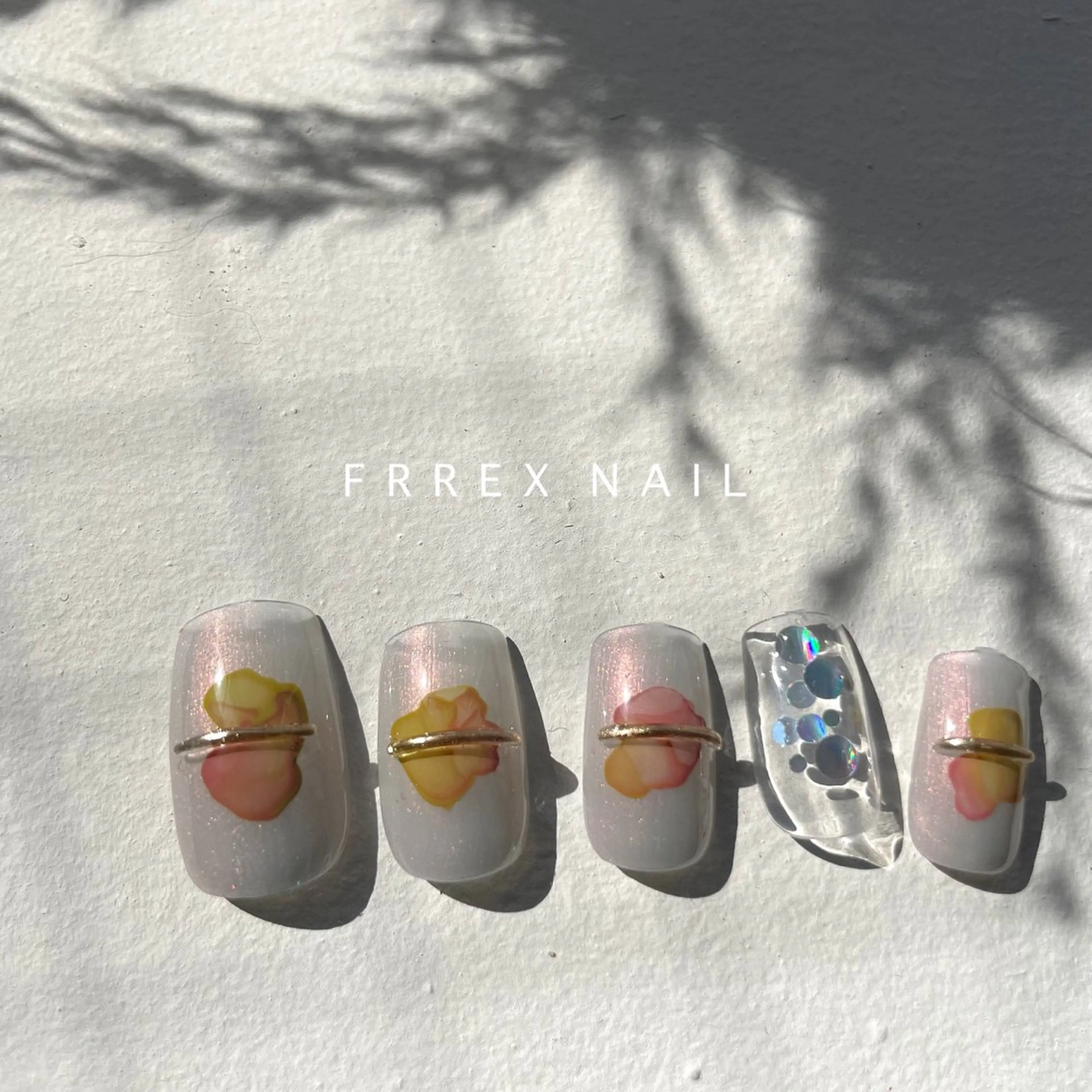 ネイル ニュアンスネイル 春ネイル 夏ネイル ハンドネイル ハンドケア Freex nail所属・freex nail /ニュアンス/個性派のネイルデザイン