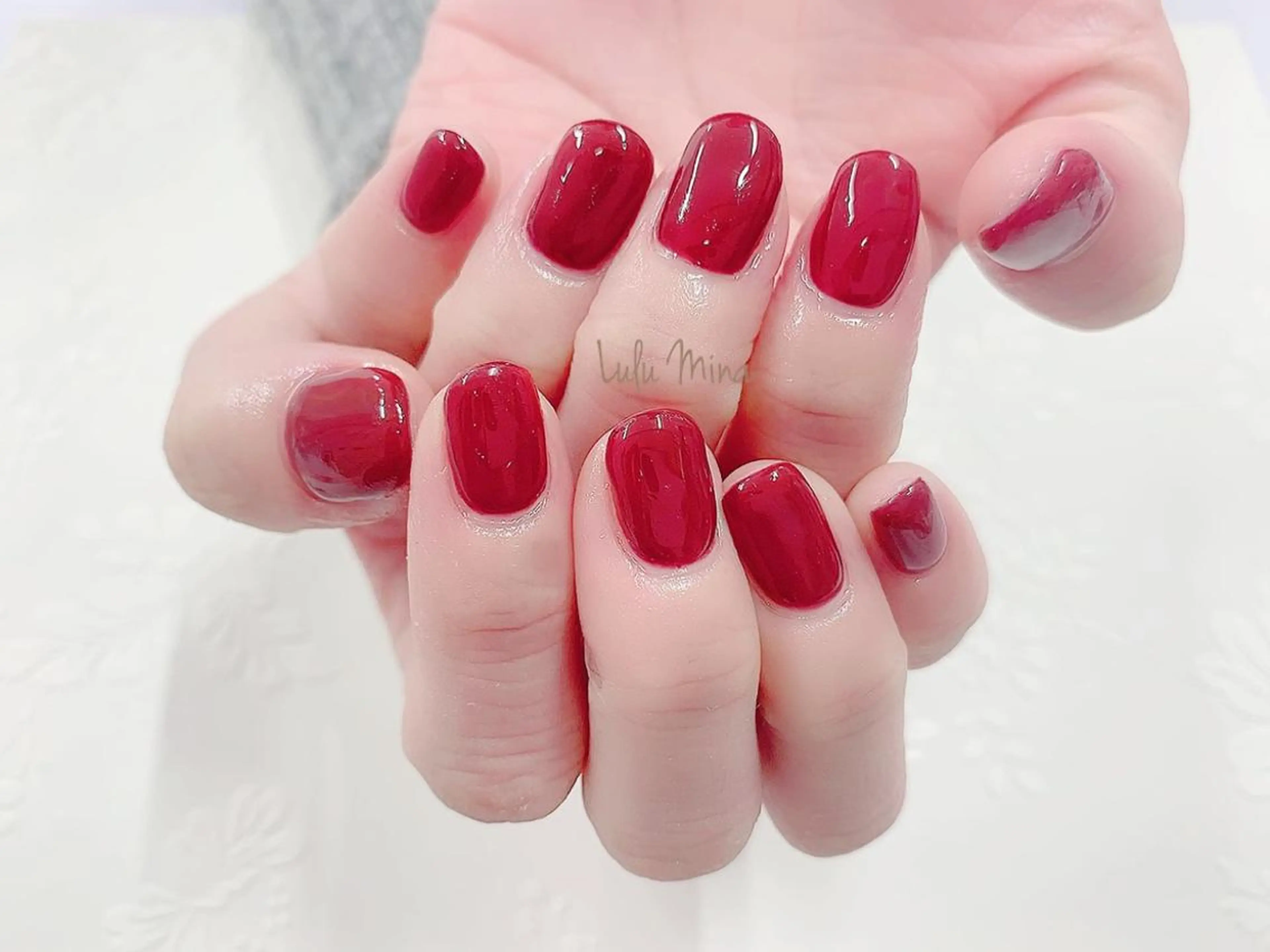 ネイル ハンドネイル ルルミーナネイリスト サワコのネイルデザイン