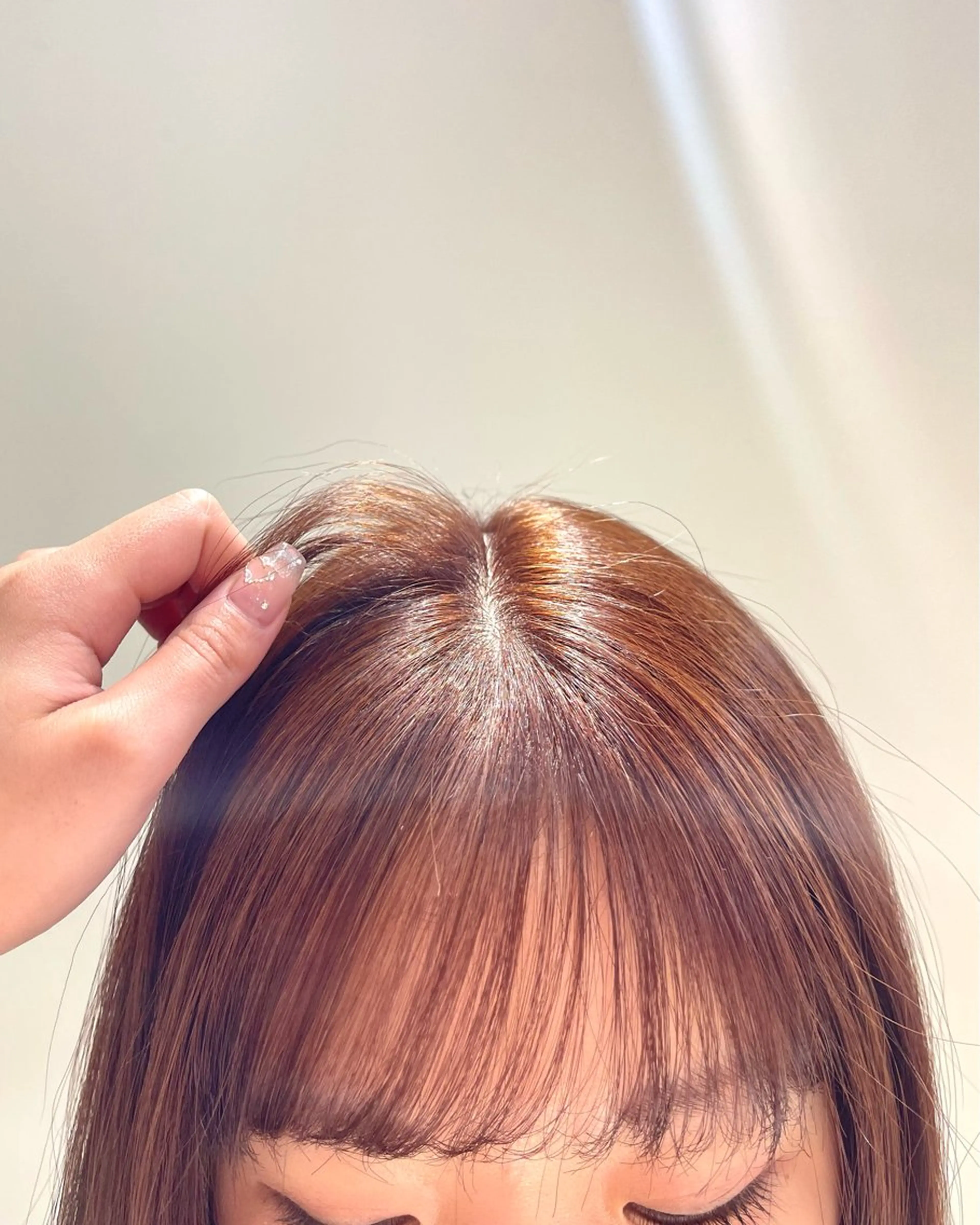 💛ブリーチなしケアダブルカラー+トリートメント💛※ロング料金なしの写真