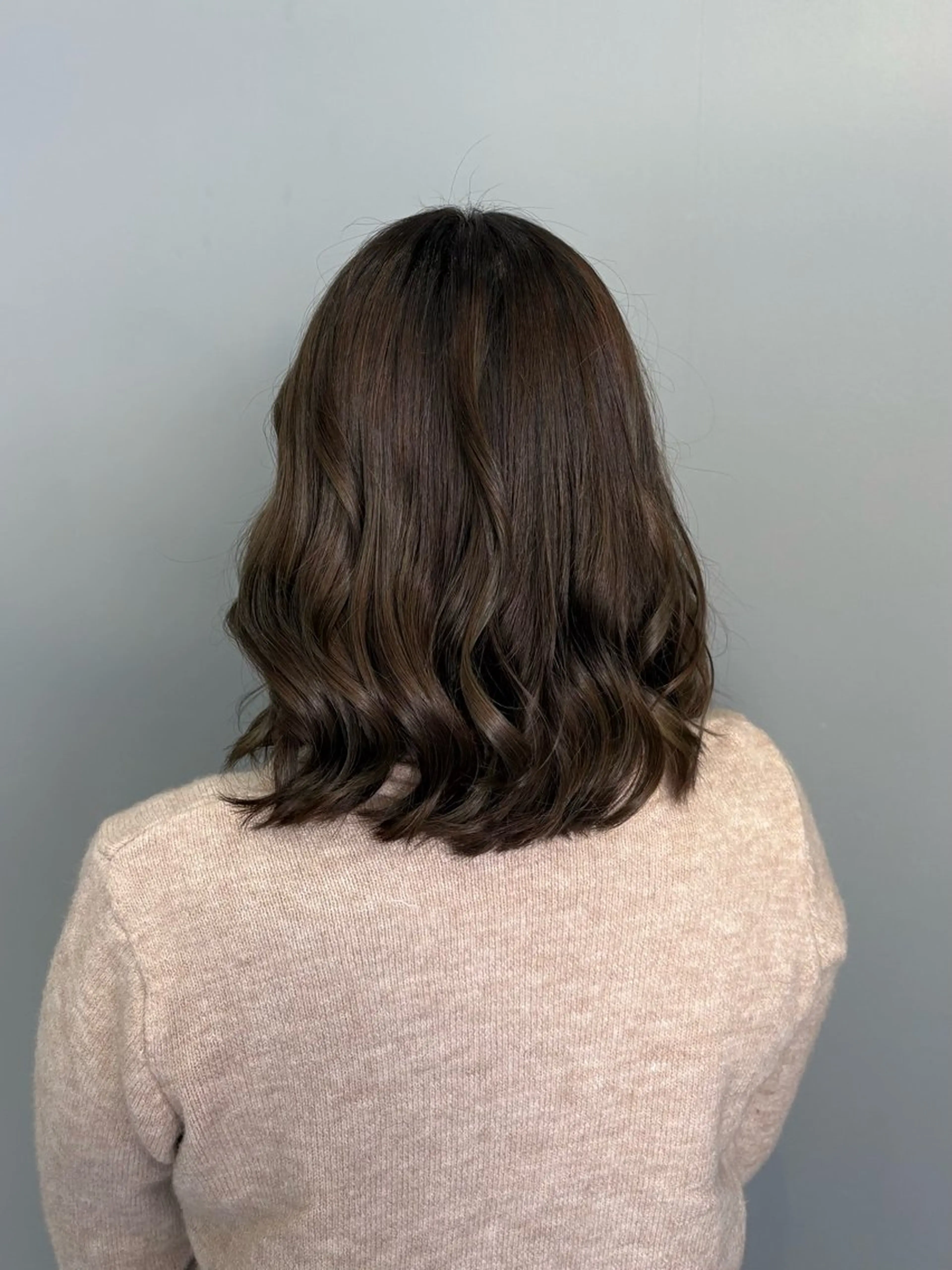 カラー ブラウンカラー オリーブブラウン ヘアカラー GLITTER🎀 saayaのヘアスタイル