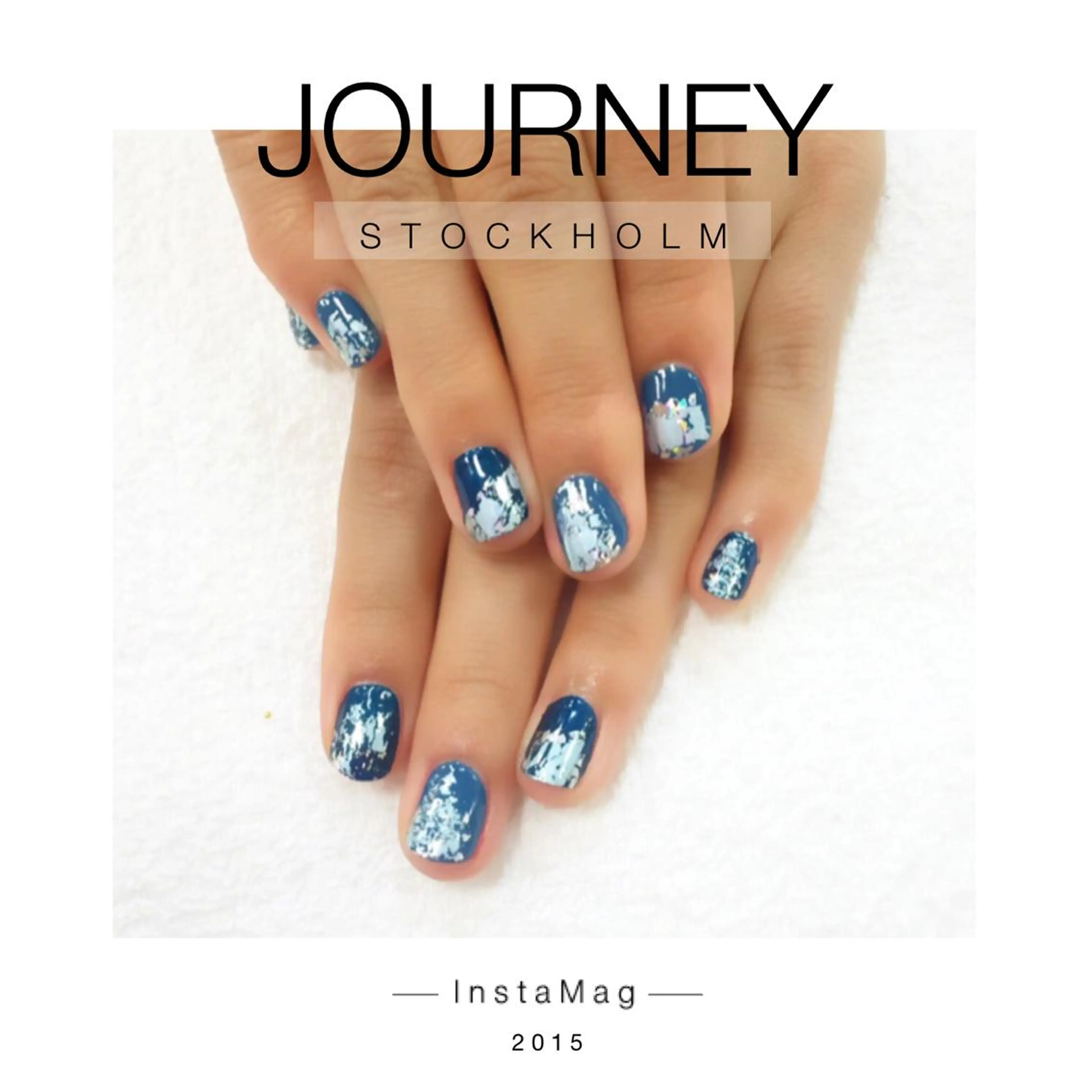 ネイル ブルー Ly   hair（リーヘア）所属・Lyhair🦊🎀 AKIのヘアスタイル