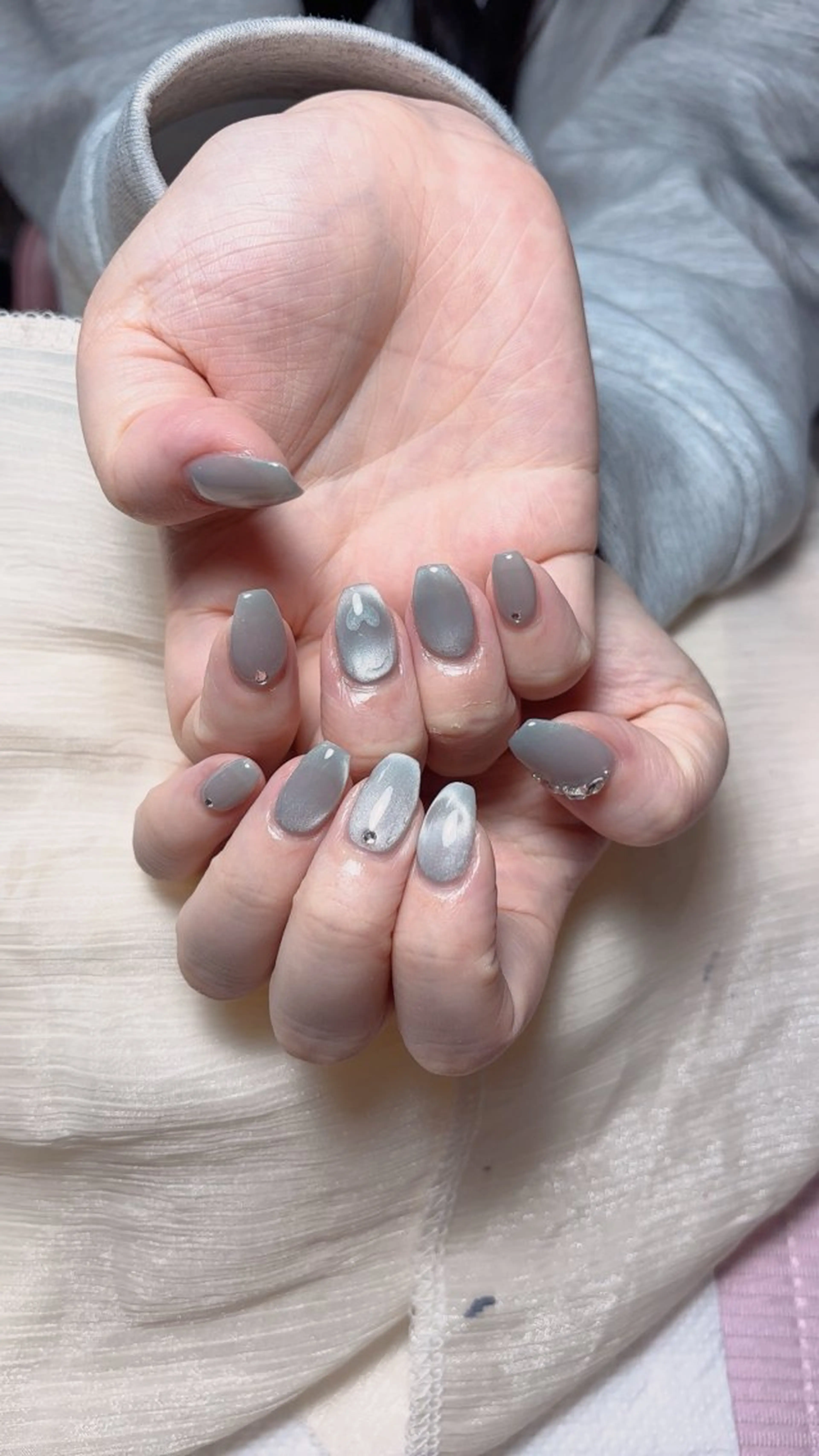 超人気！ハートマグネットワンカラ+韓国ワンホンパーツ付け放題 7980 → 6980  オフあり場合＋660円の写真