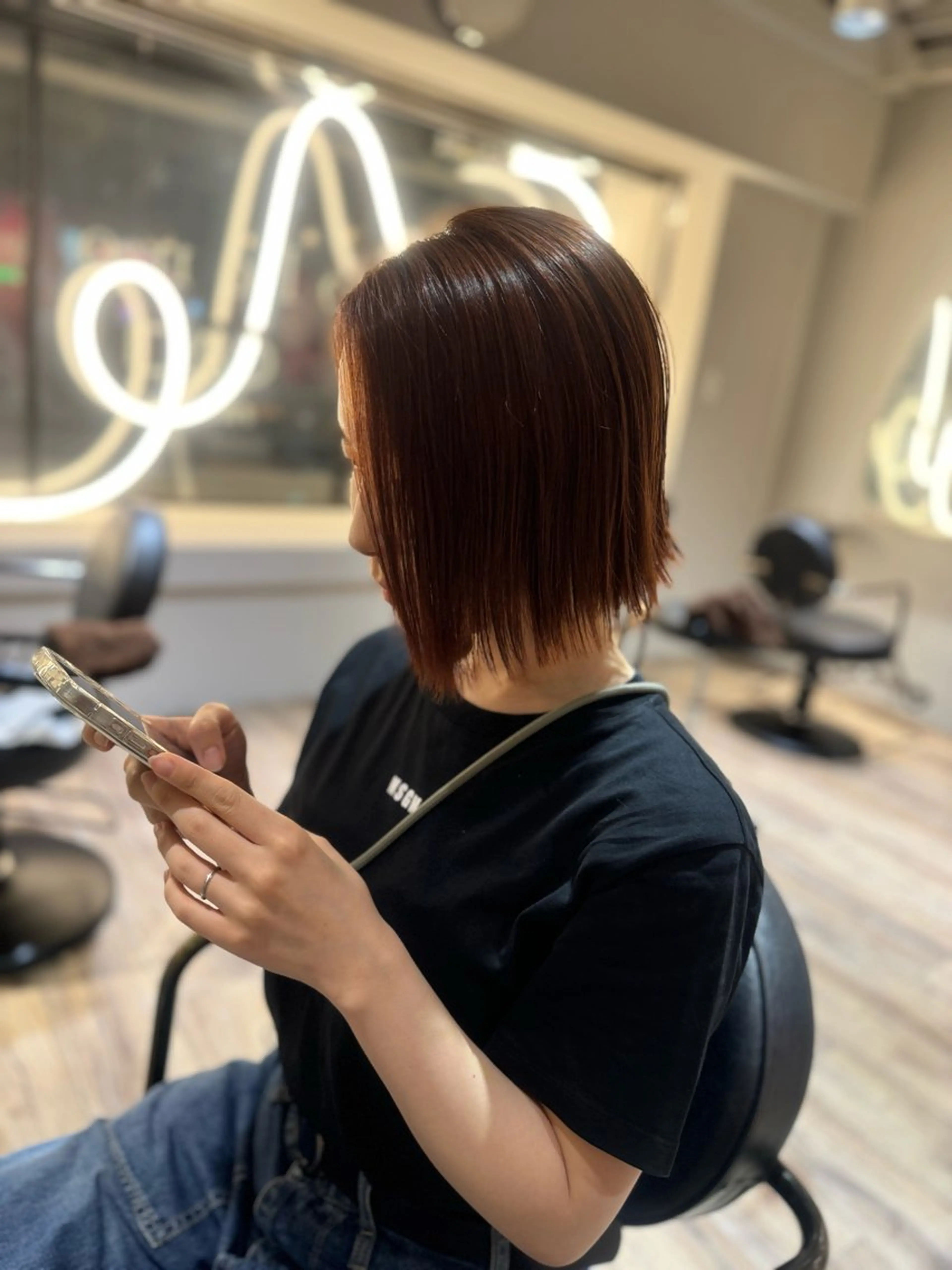 ショート カット ヘアカラー 【天満1艶髪】潤艶/ 髪質改善🌹釣本竜哉のヘアスタイル