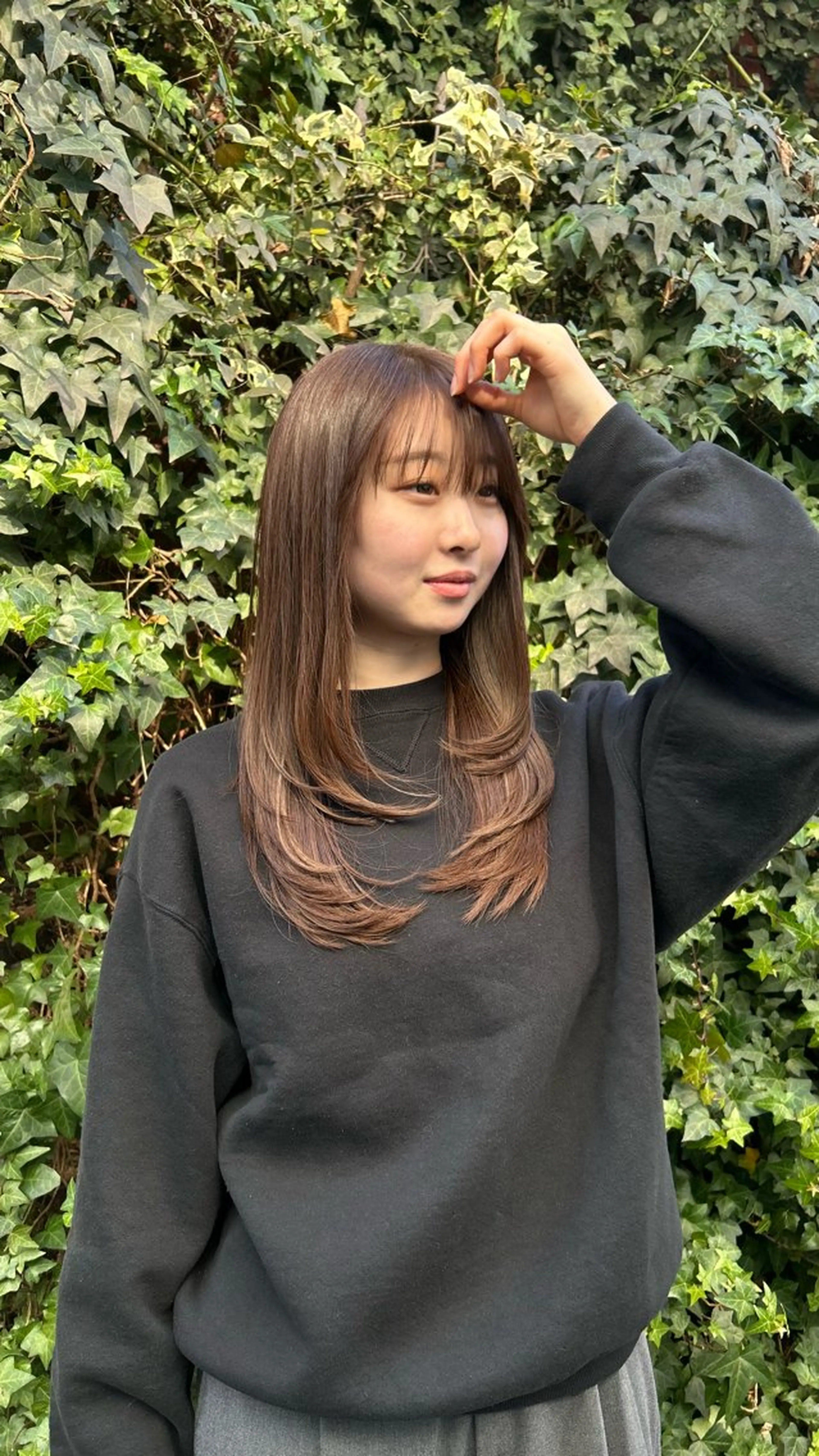 ロング ロングレイヤー レイヤーカット ロング 🌿ボブ パーマ高橋啓太🌿のヘアスタイル