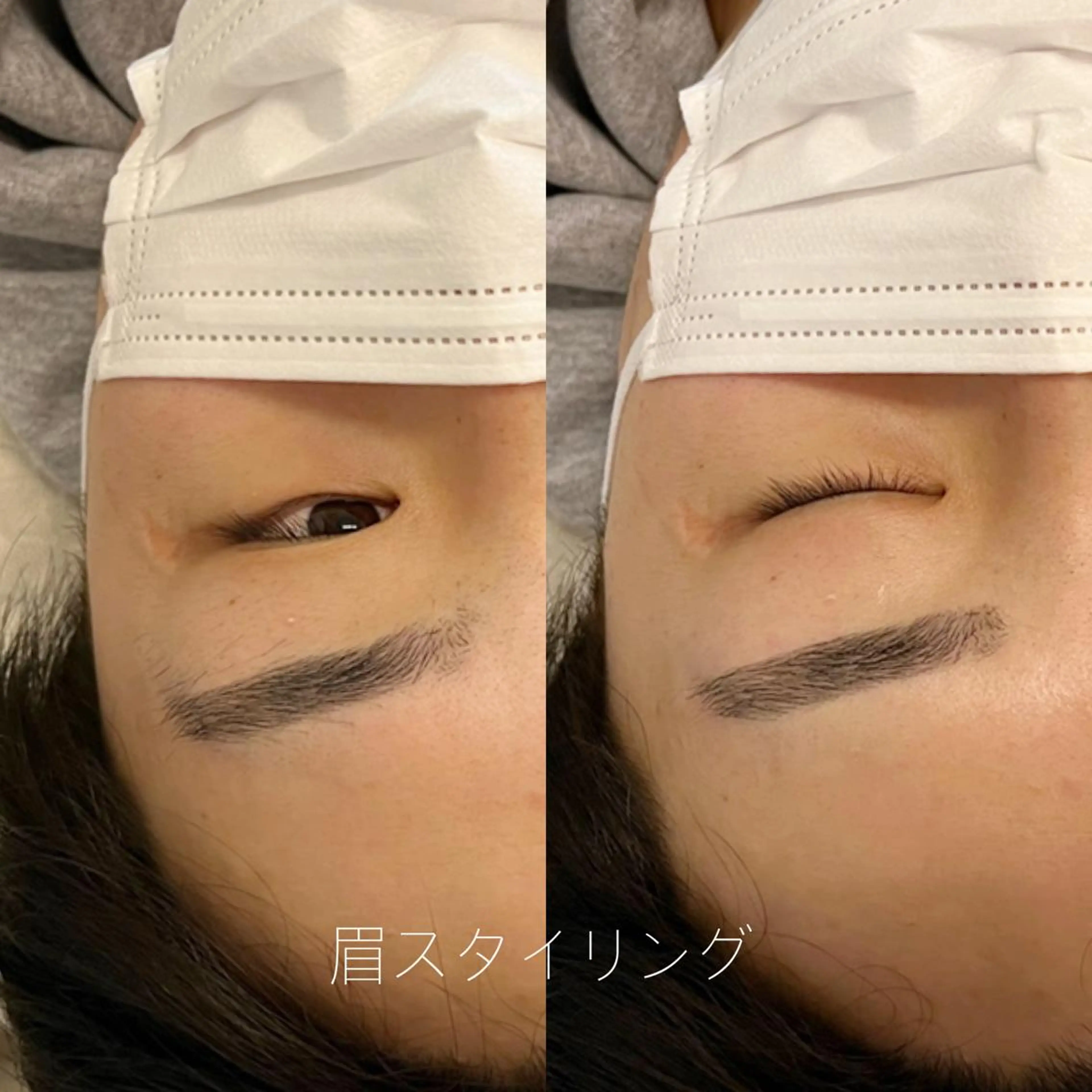 メンズ アイブロウ HARUHARU hinano *のマツエク・マツパデザイン