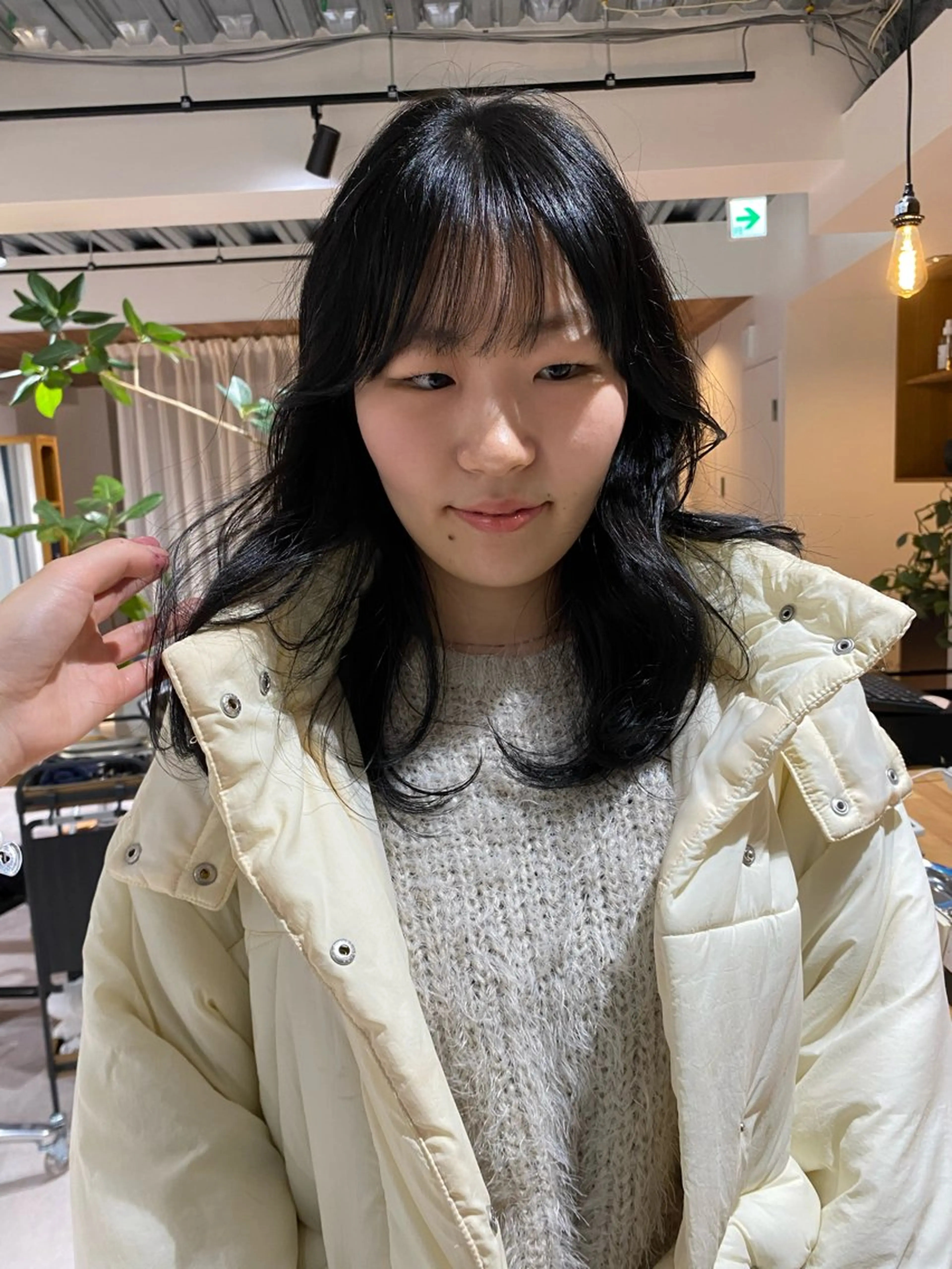 セミロング カラー カット ヘアカラー iroha/ n.w.h🎀のヘアスタイル