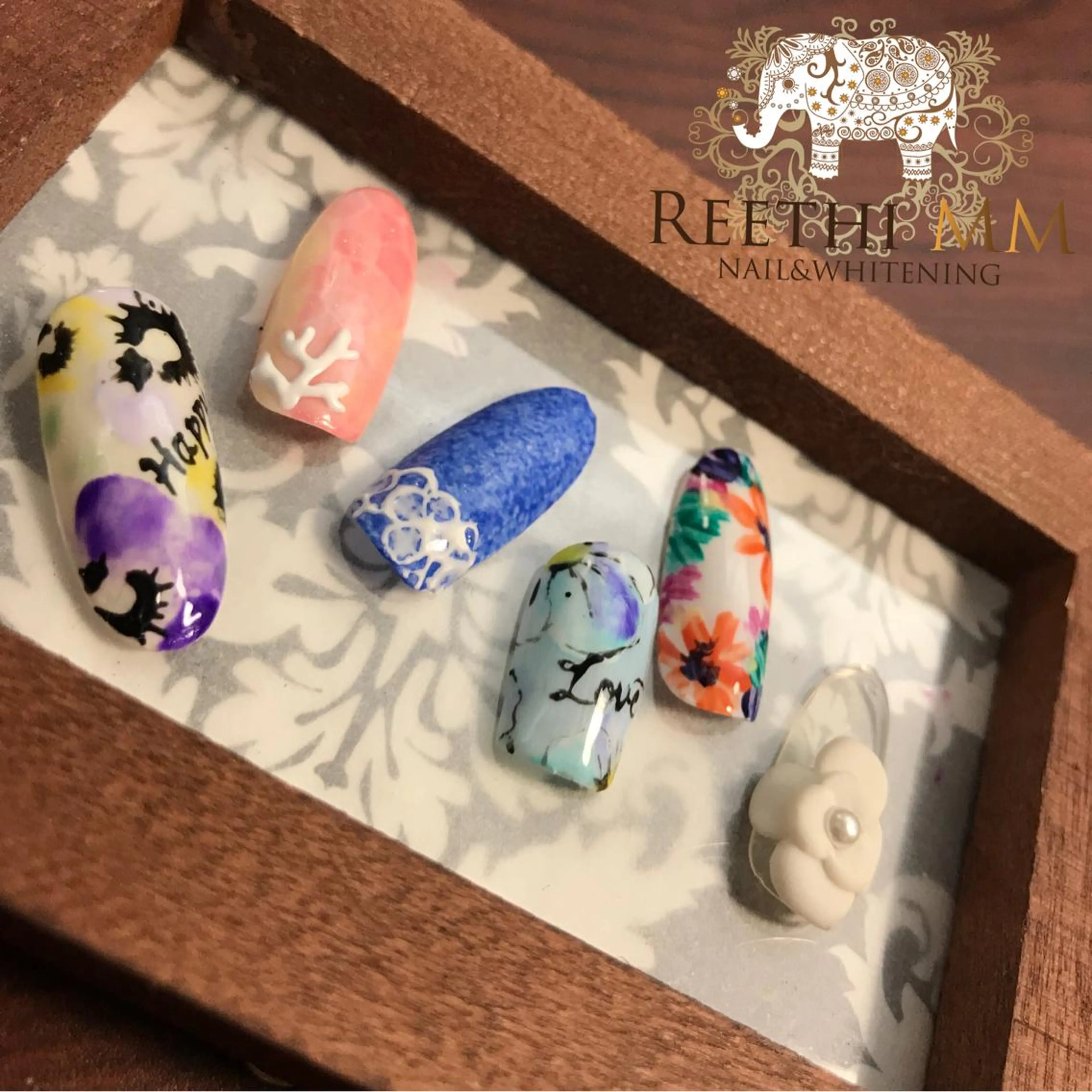 ネイル ネイリスト riiisaのネイルデザイン