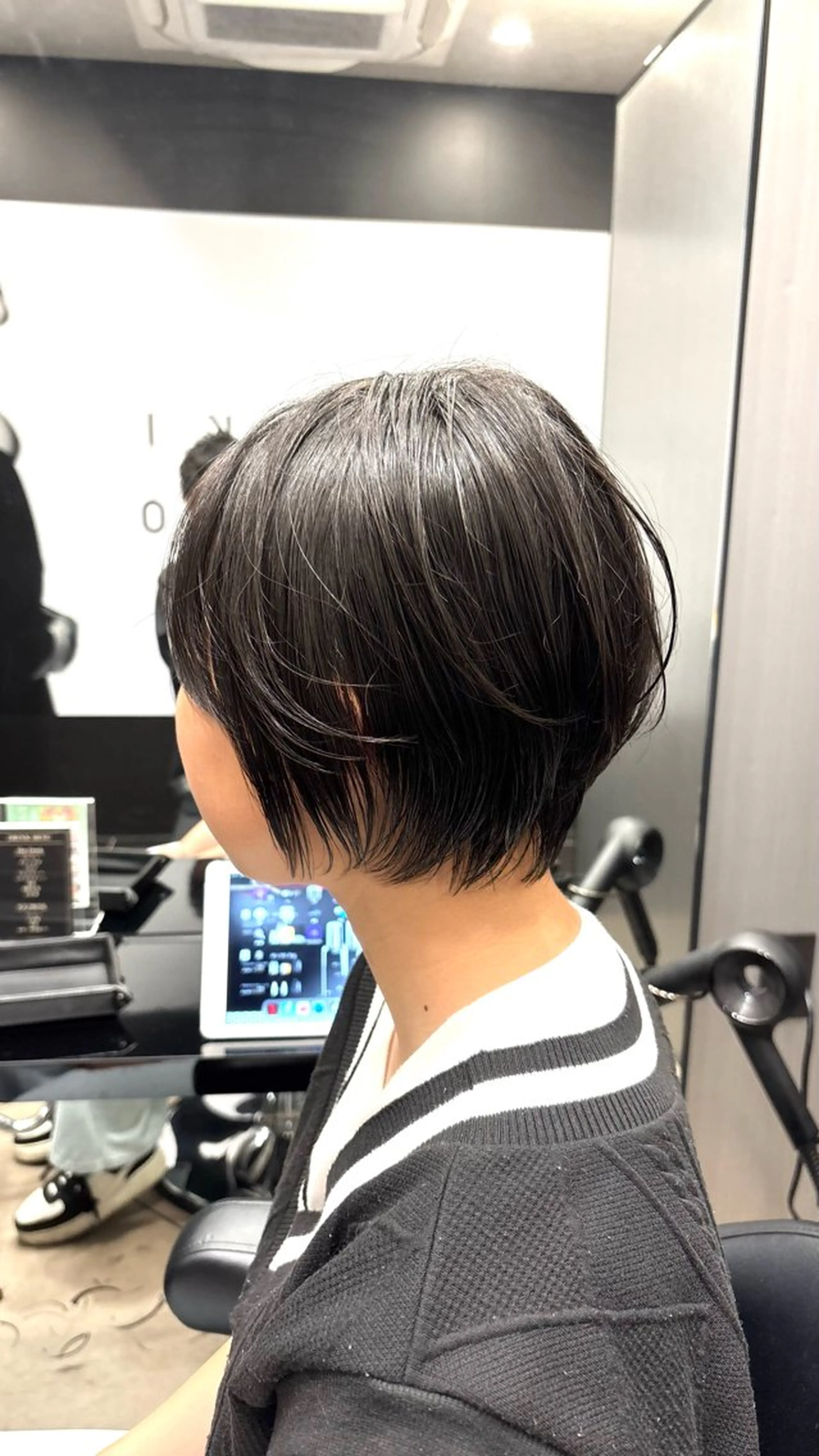 ショート ショートボブ ボブ ショートヘア カット HARUKI  MINATO Japan広島紙屋町店所属・hmj紙屋町店 脊戸智志のエステ・リラクイメージ