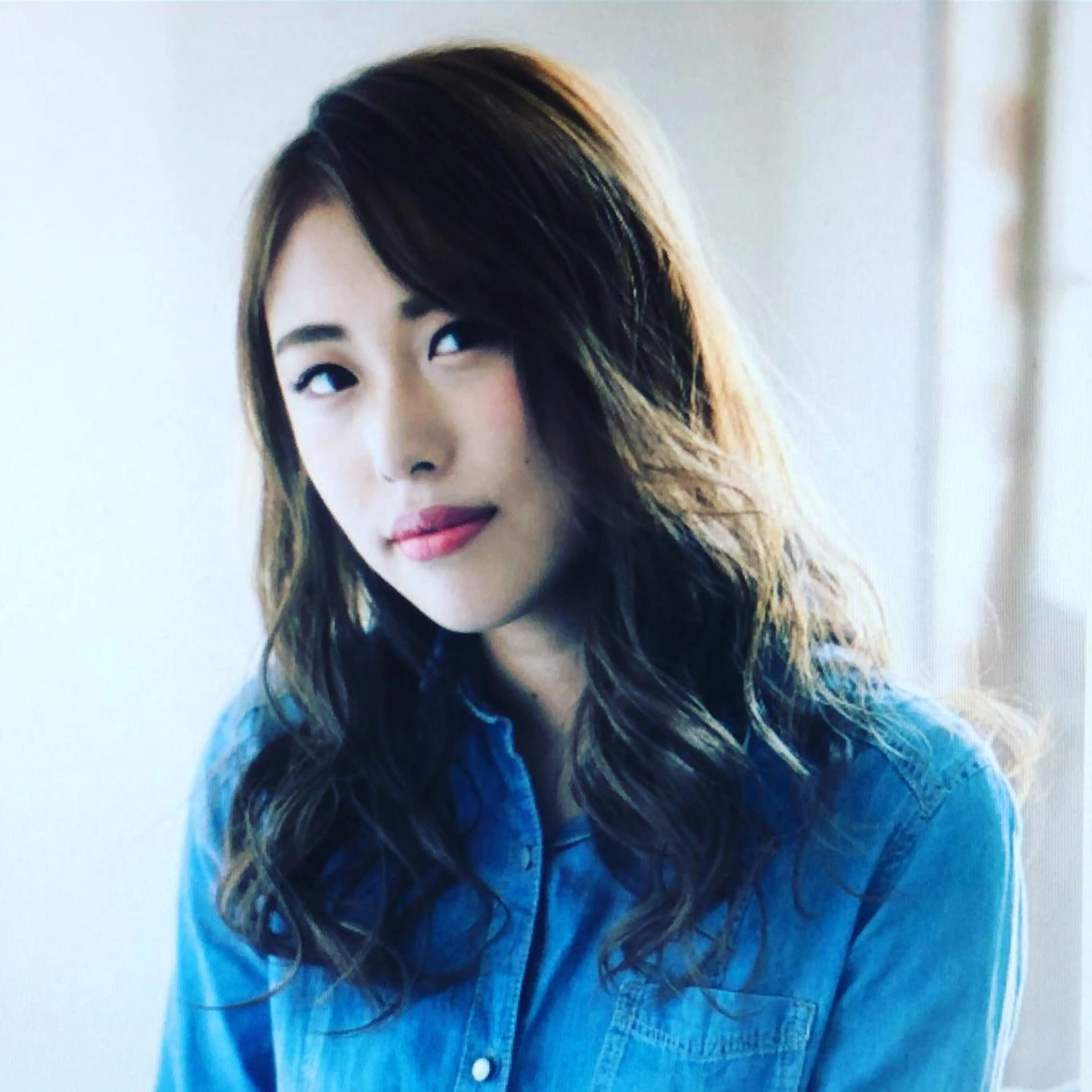 ミディアム カット パーマ 志賀 大倫のヘアスタイル