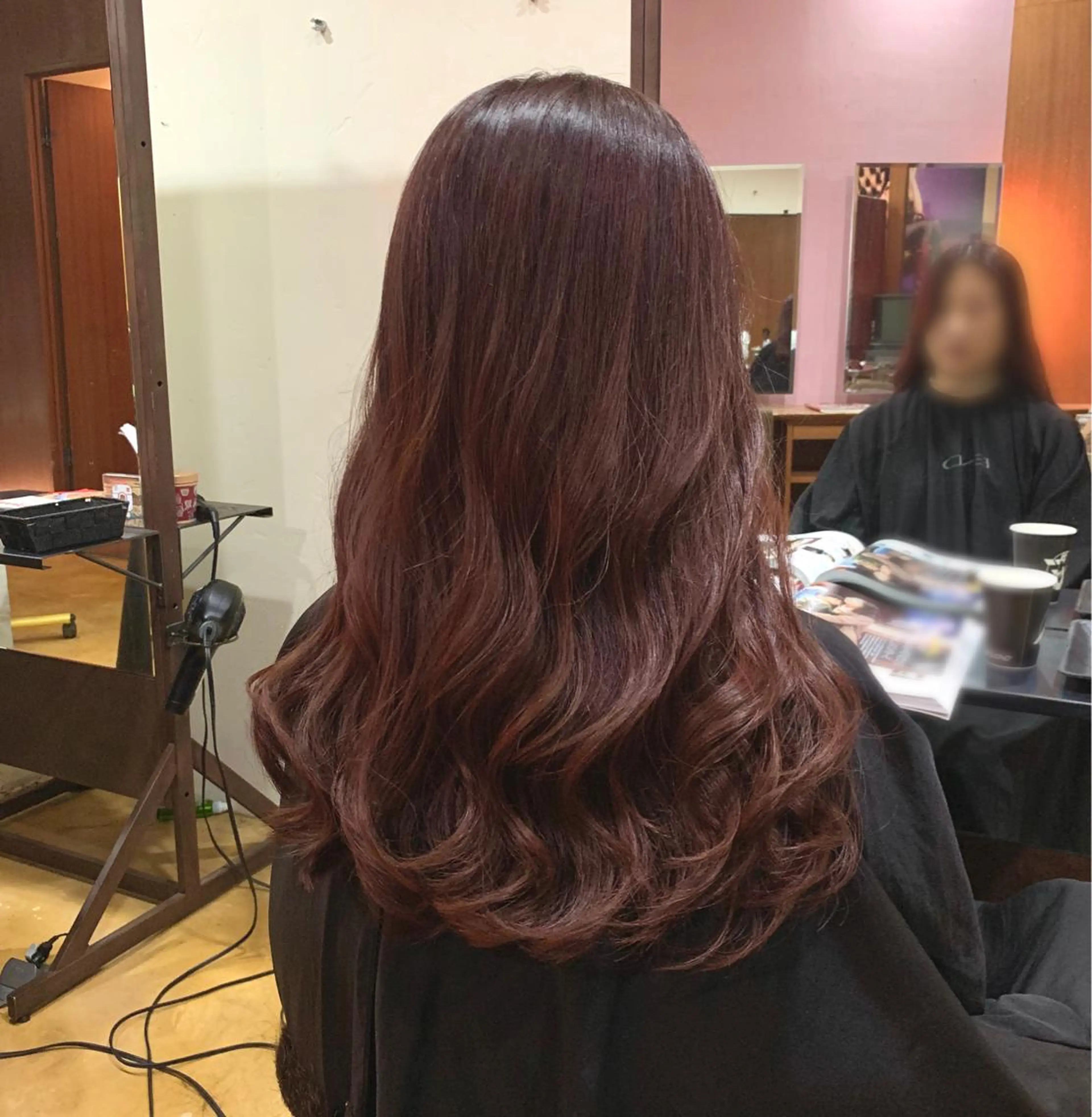 ロング カラー カット ヘアカラー トリートメント 韓国レイヤーカット★ 小林大樹のヘアスタイル