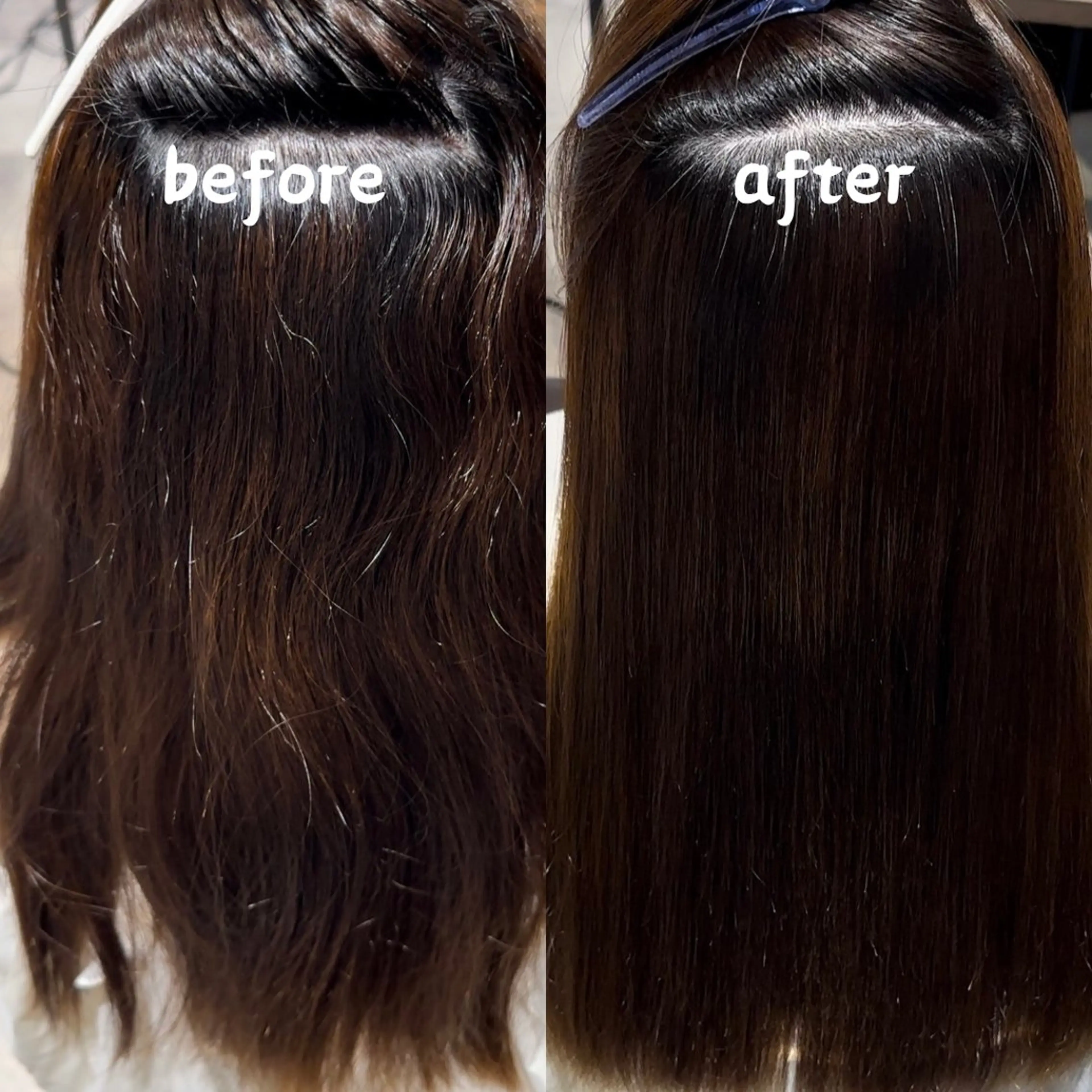 ロング 縮毛矯正専門店アンレーベル所属・縮毛矯正専門店 unlabel近藤のヘアスタイル