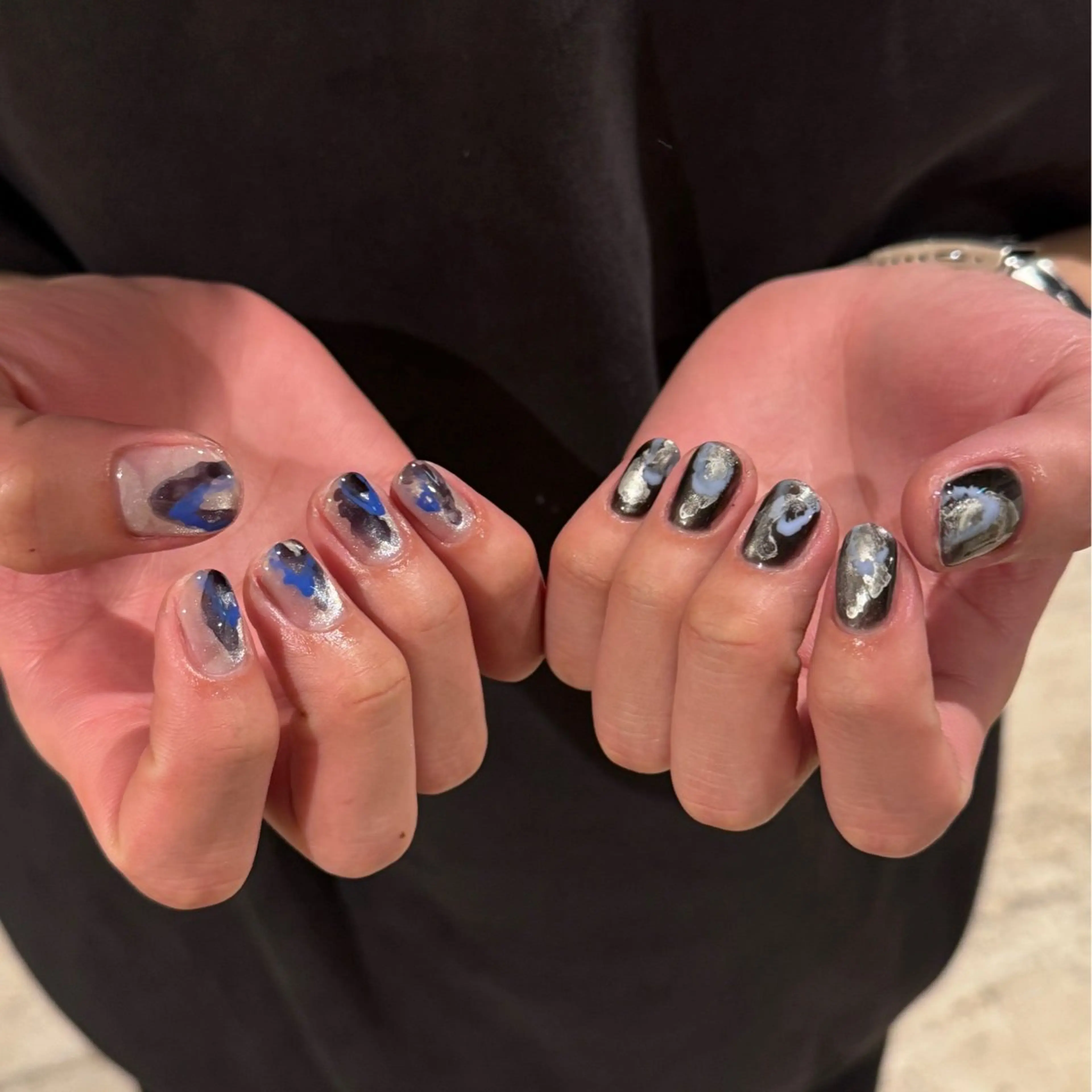 メンズ ネイル ハンドネイル 𝐫𝐚𝐢 𝐧𝐚𝐢𝐥の眉毛・アイブロウイメージ