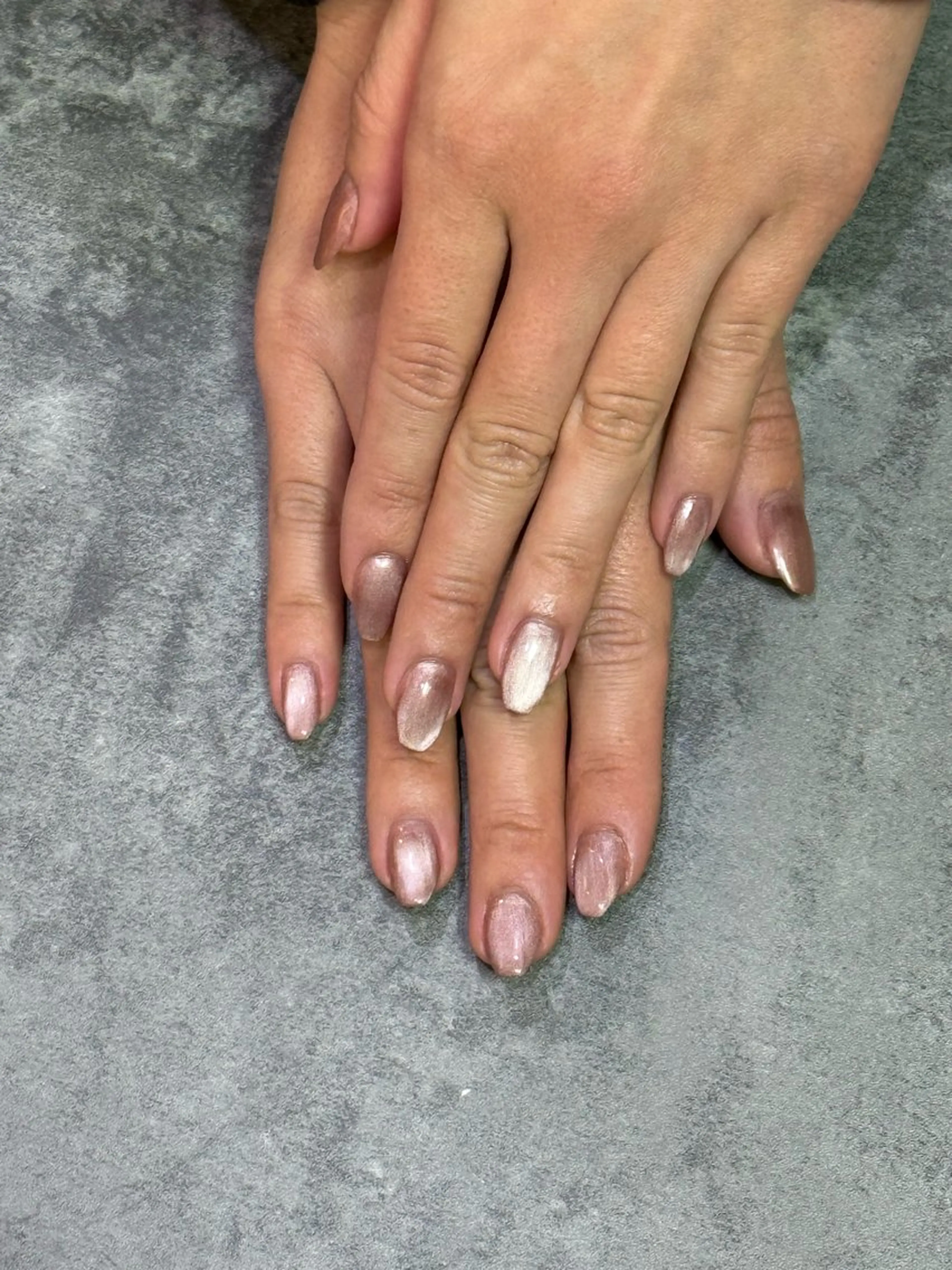 ネイル 氷ネイル・うるうるネイル キラキラネイル マグネットネイル スターネイル千葉駅店所属・土田　春菜 スターネイル千葉駅店のネイルデザイン