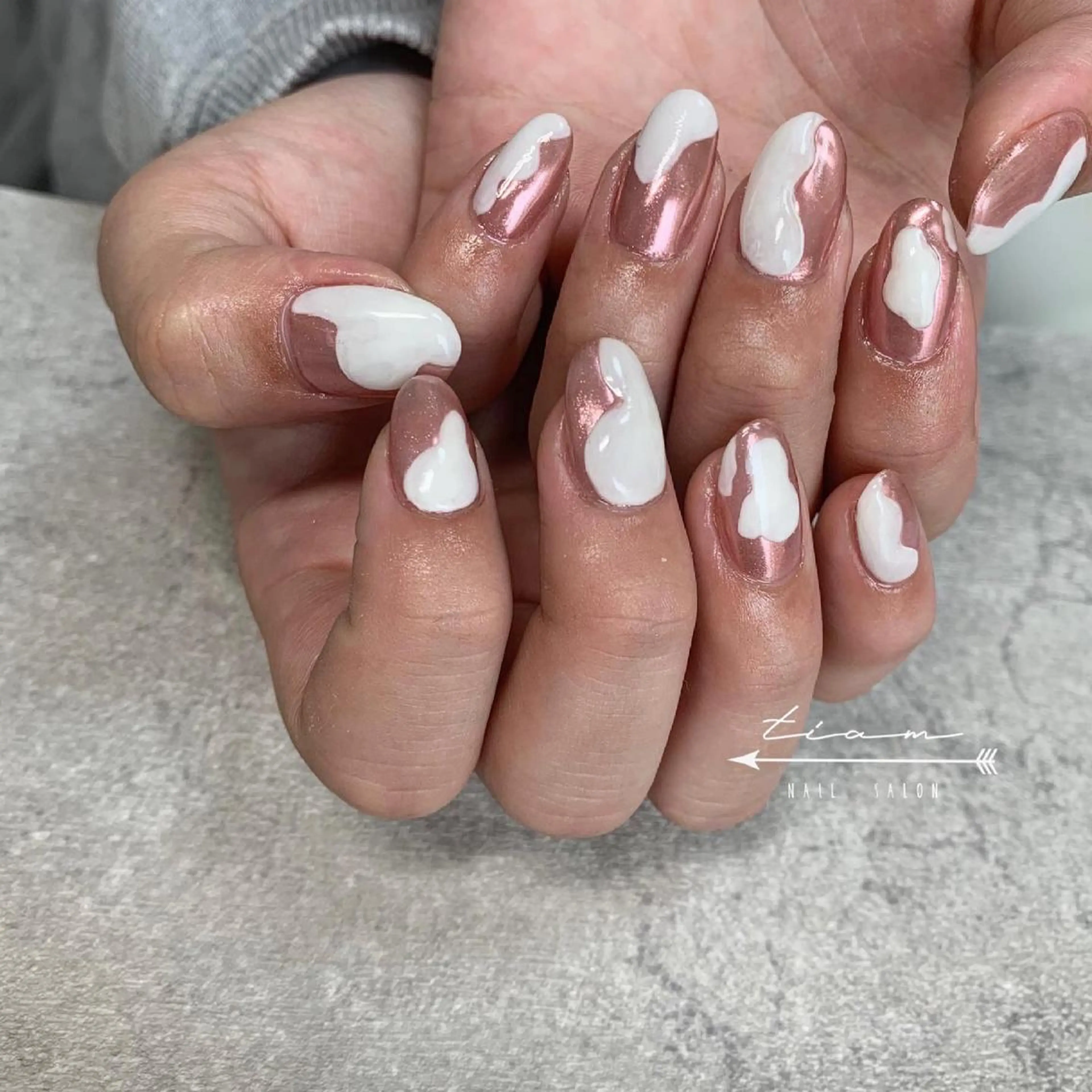 ネイル 𝑡𝑖𝑎𝑚𓂃 きむらゆきののネイルデザイン